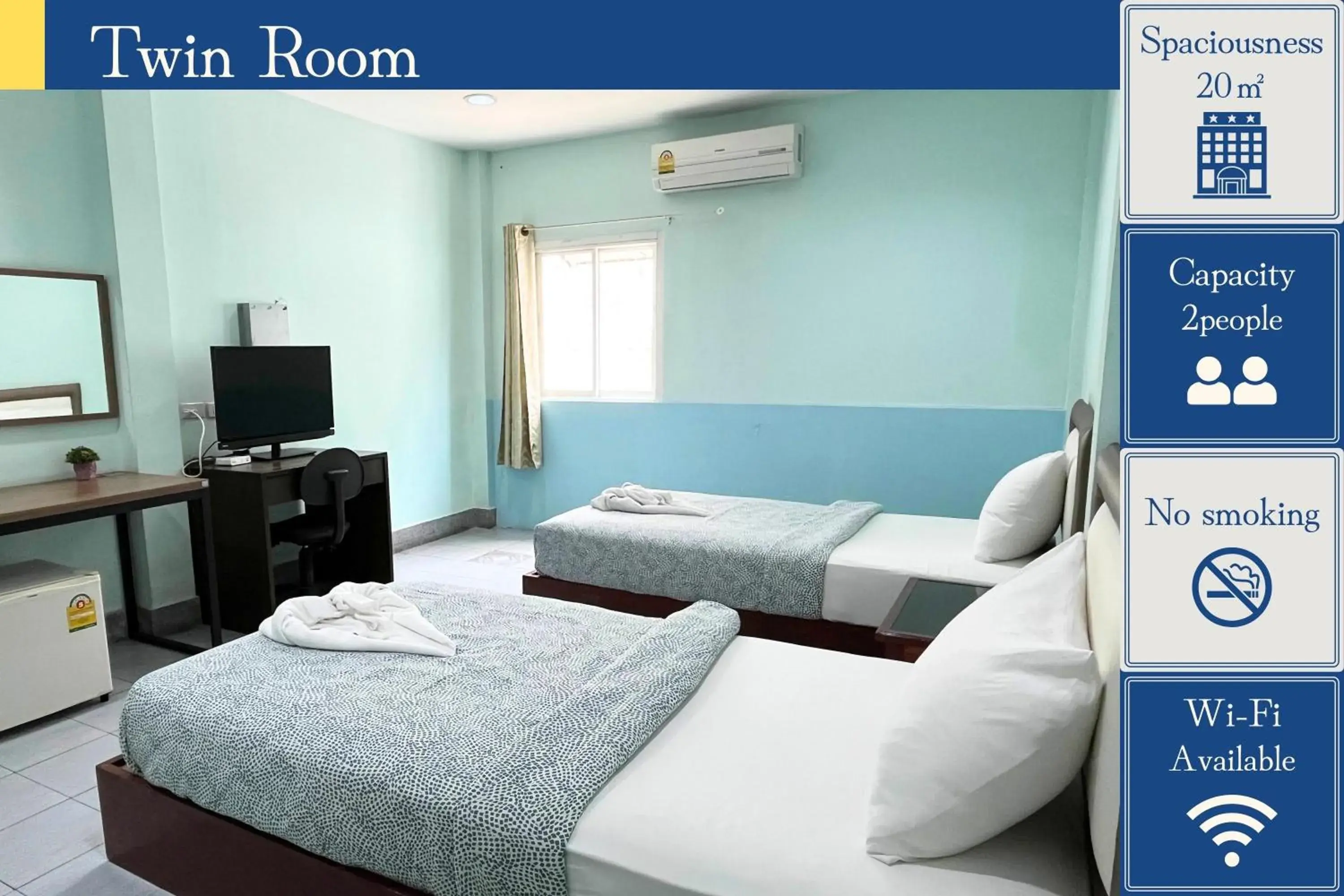 Standard Twin Room in Excel Hotel Bangkok former Sri Krungthep Hotel Standard Twin Room in Excel Hotel Bangkok former Sri Krungthep Hotel