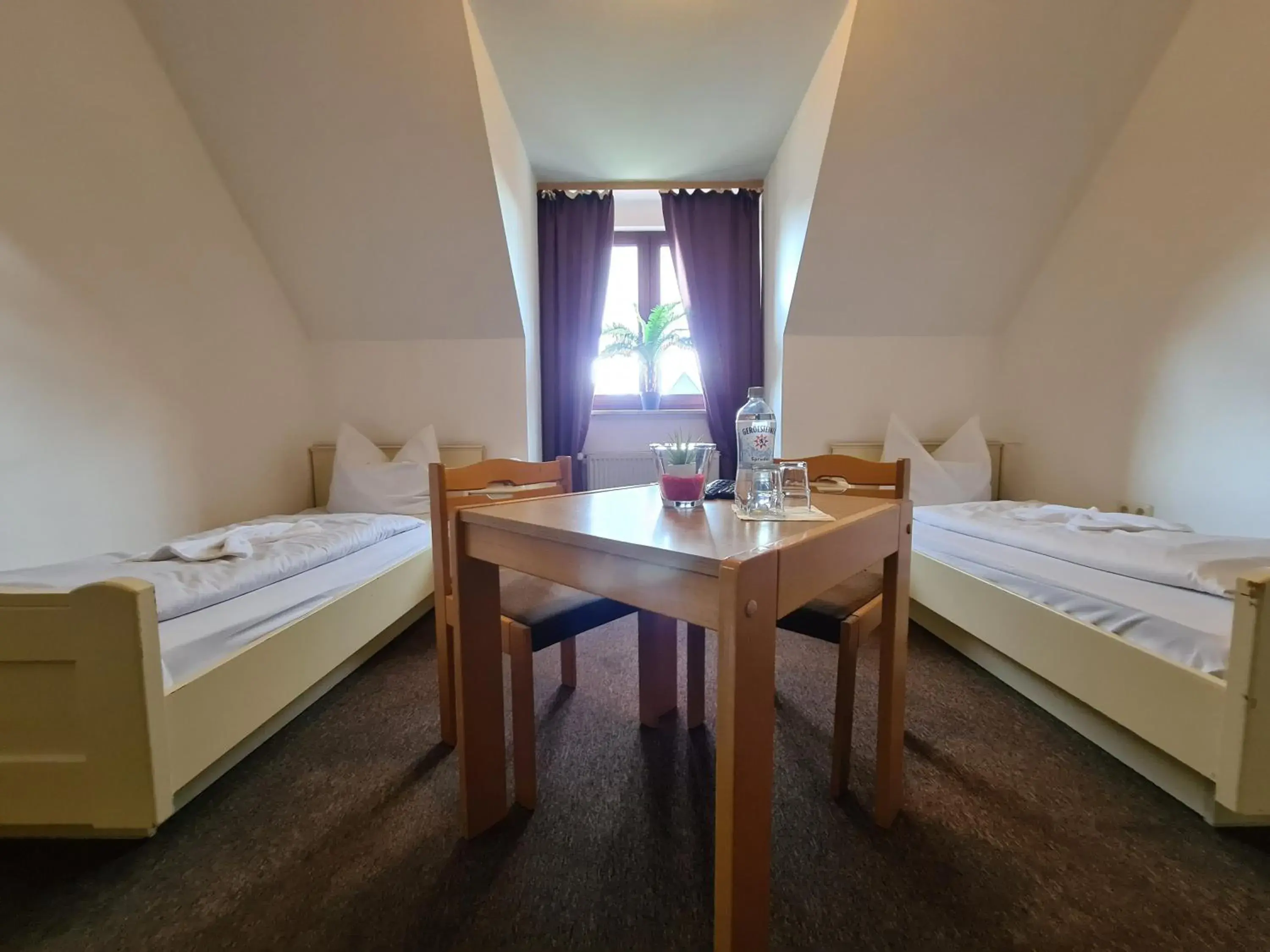 Twin Room in Hotel Ceteno Twin Room in Hotel Ceteno