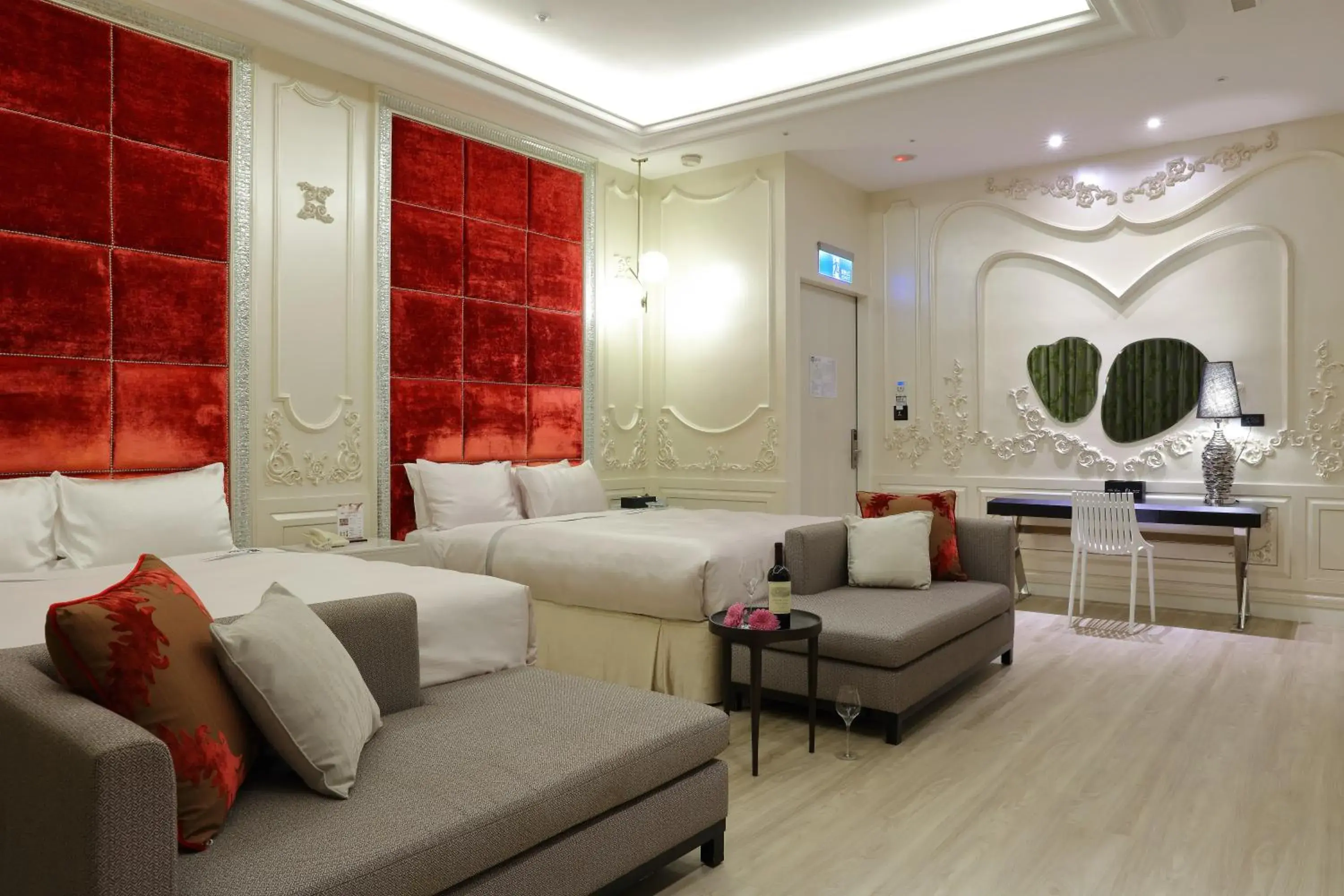 Superior Quadruple Room in 台北沐蘭精品旅館 大直館 Superior Quadruple Room in 台北沐蘭精品旅館 大直館