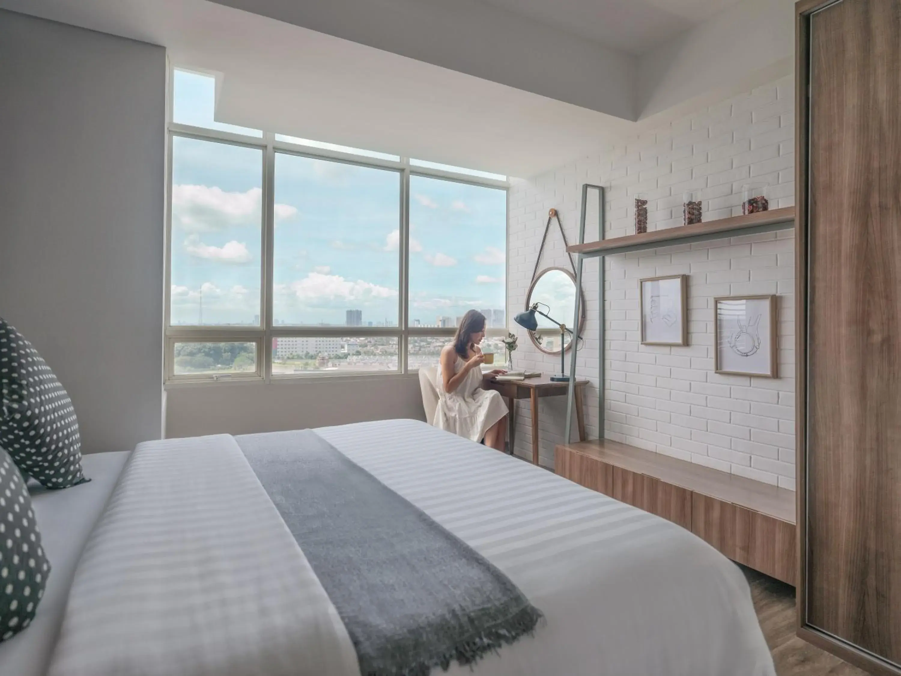 Executive King Room in Fika Rooms Tangerang By Skandinavia Executive King Room in Fika Rooms Tangerang By Skandinavia