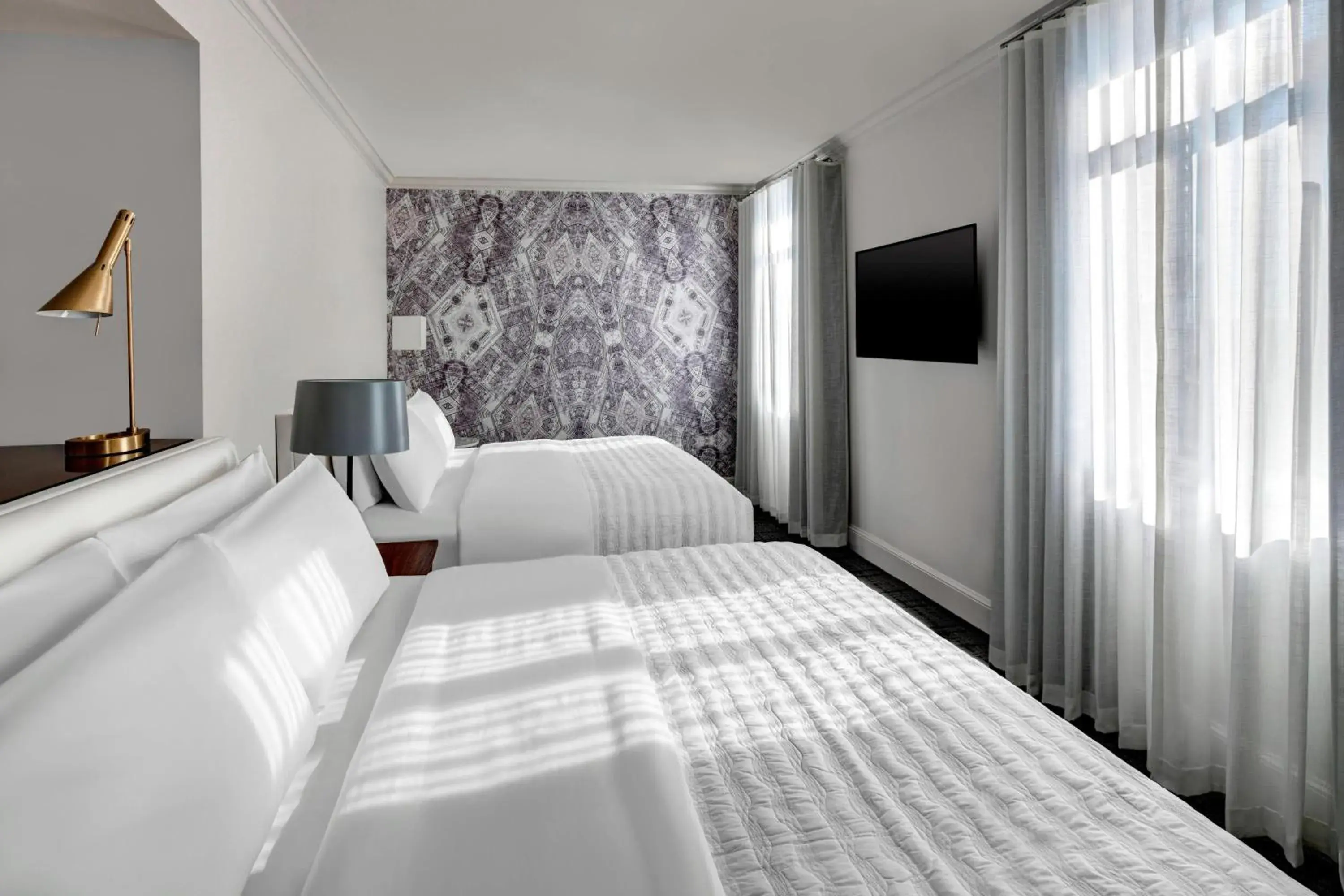 Larger Guest room, 2 King in Le Meridien Indianapolis Larger Guest room, 2 King in Le Meridien Indianapolis