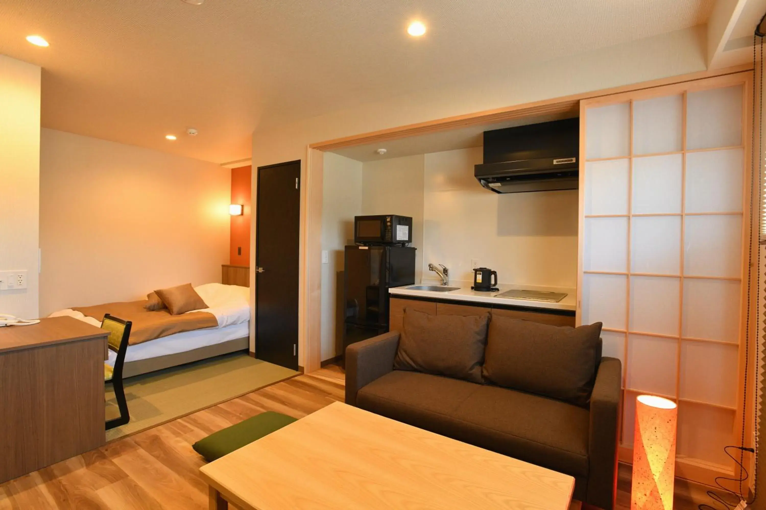 Deluxe Double Room with Balcony in Hotel Imari Aioibashi Bettei Deluxe Double Room with Balcony in Hotel Imari Aioibashi Bettei