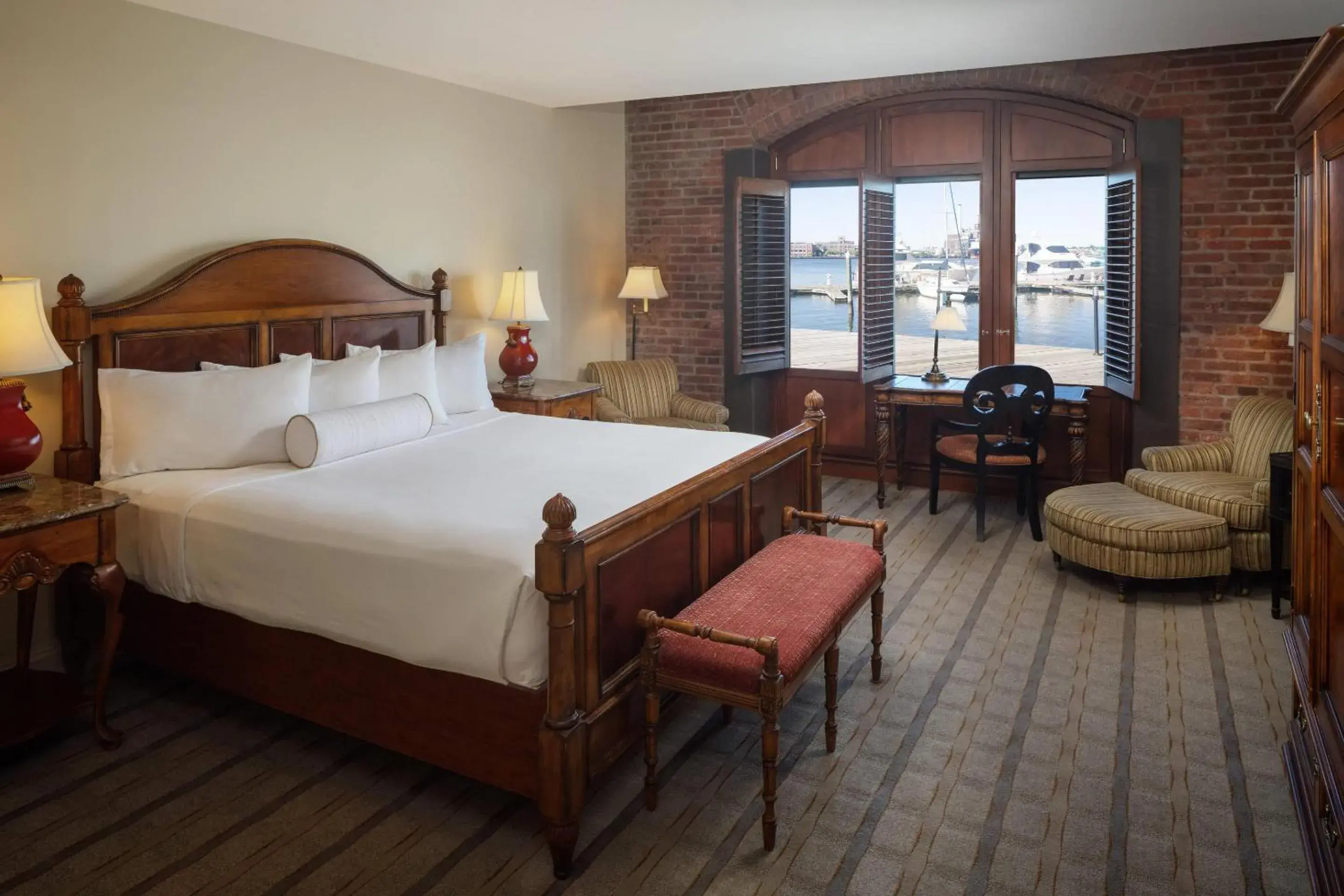 1 King Bed, Harbor View in The Inn at Henderson's Wharf, an Ascend Collection Hotel 1 King Bed, Harbor View in The Inn at Henderson's Wharf, an Ascend Collection Hotel