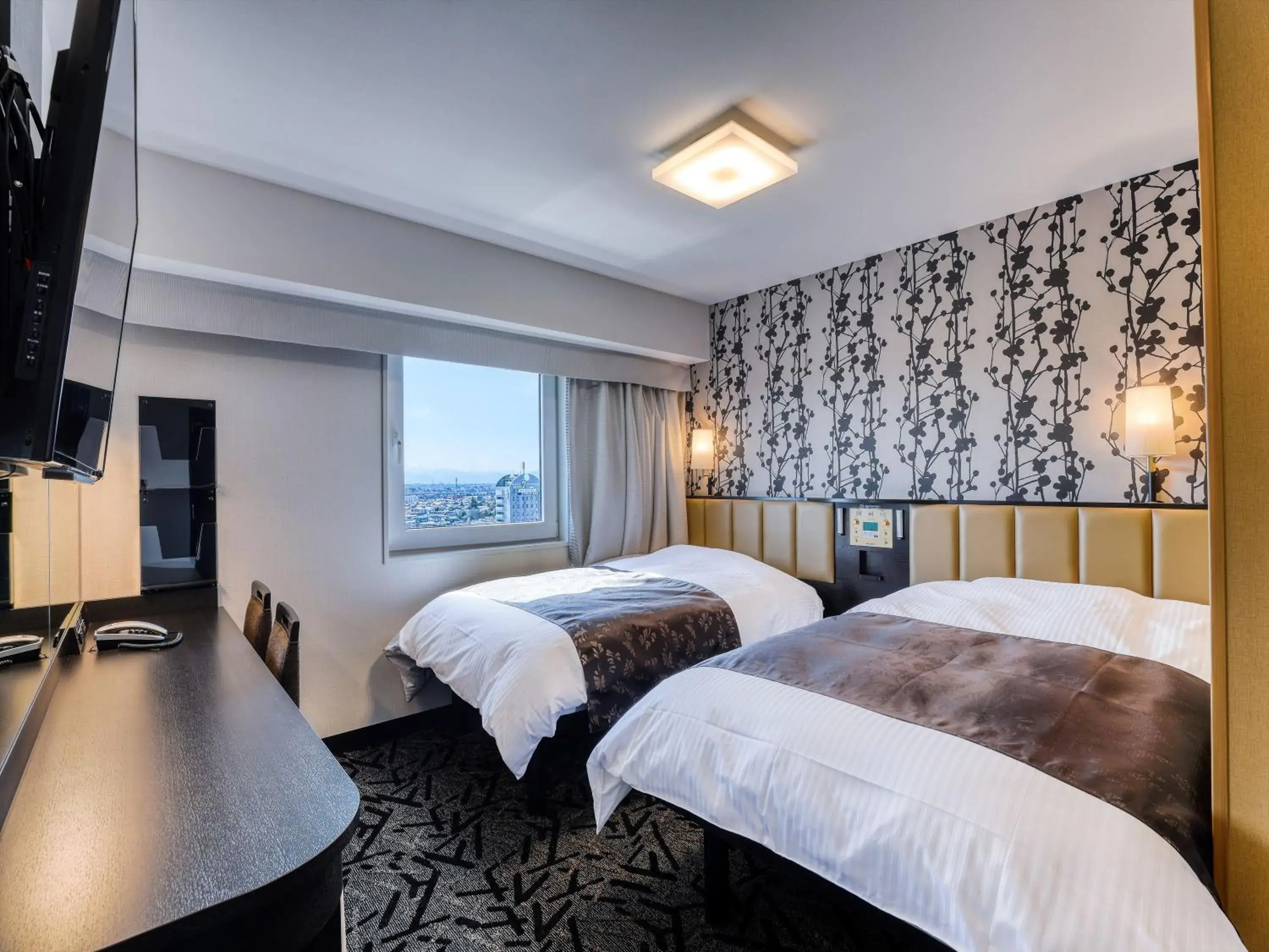 Standard Twin Room - single occupancy in APA Hotel Takaoka Ekimae Standard Twin Room - single occupancy in APA Hotel Takaoka Ekimae