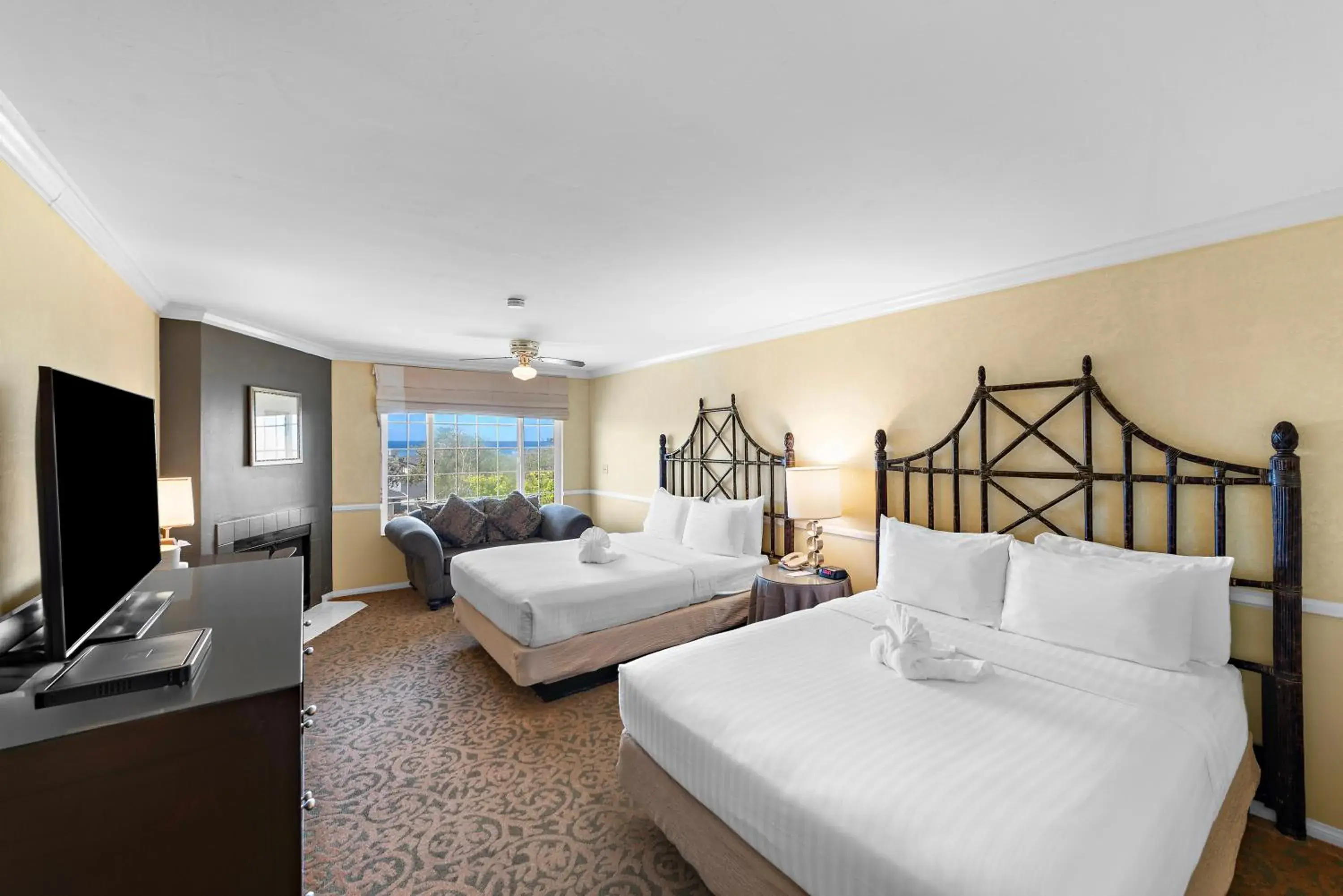 Deluxe Double Room with Sea View in The Morgan Hotel San Simeon Deluxe Double Room with Sea View in The Morgan Hotel San Simeon