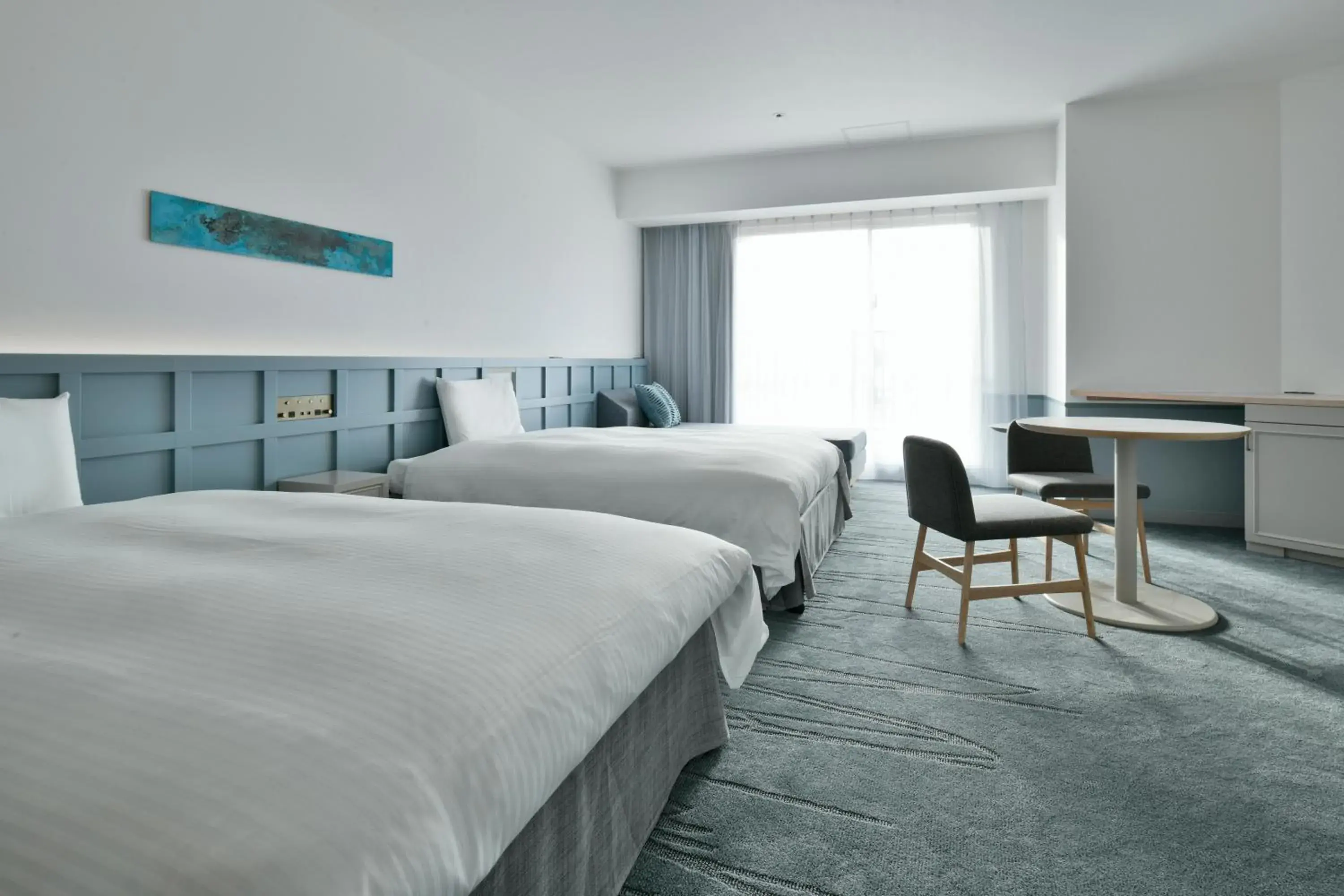 Deluxe Quadruple Room - single occupancy in Lequ Okinawa Chatan Spa & Resort Deluxe Quadruple Room - single occupancy in Lequ Okinawa Chatan Spa & Resort