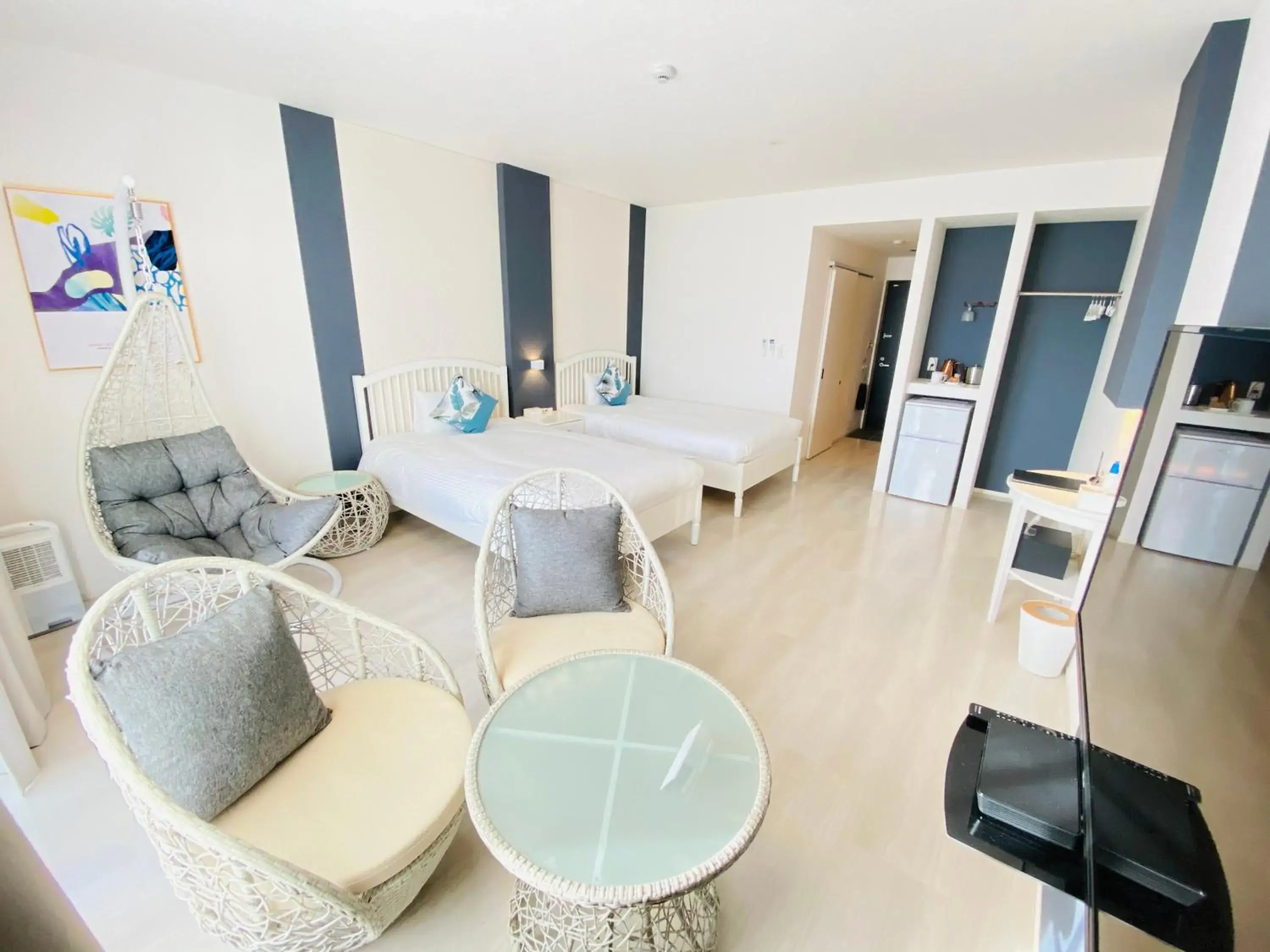 Deluxe Twin Room with Sea View - single occupancy in Lalamare Kouri Deluxe Twin Room with Sea View - single occupancy in Lalamare Kouri