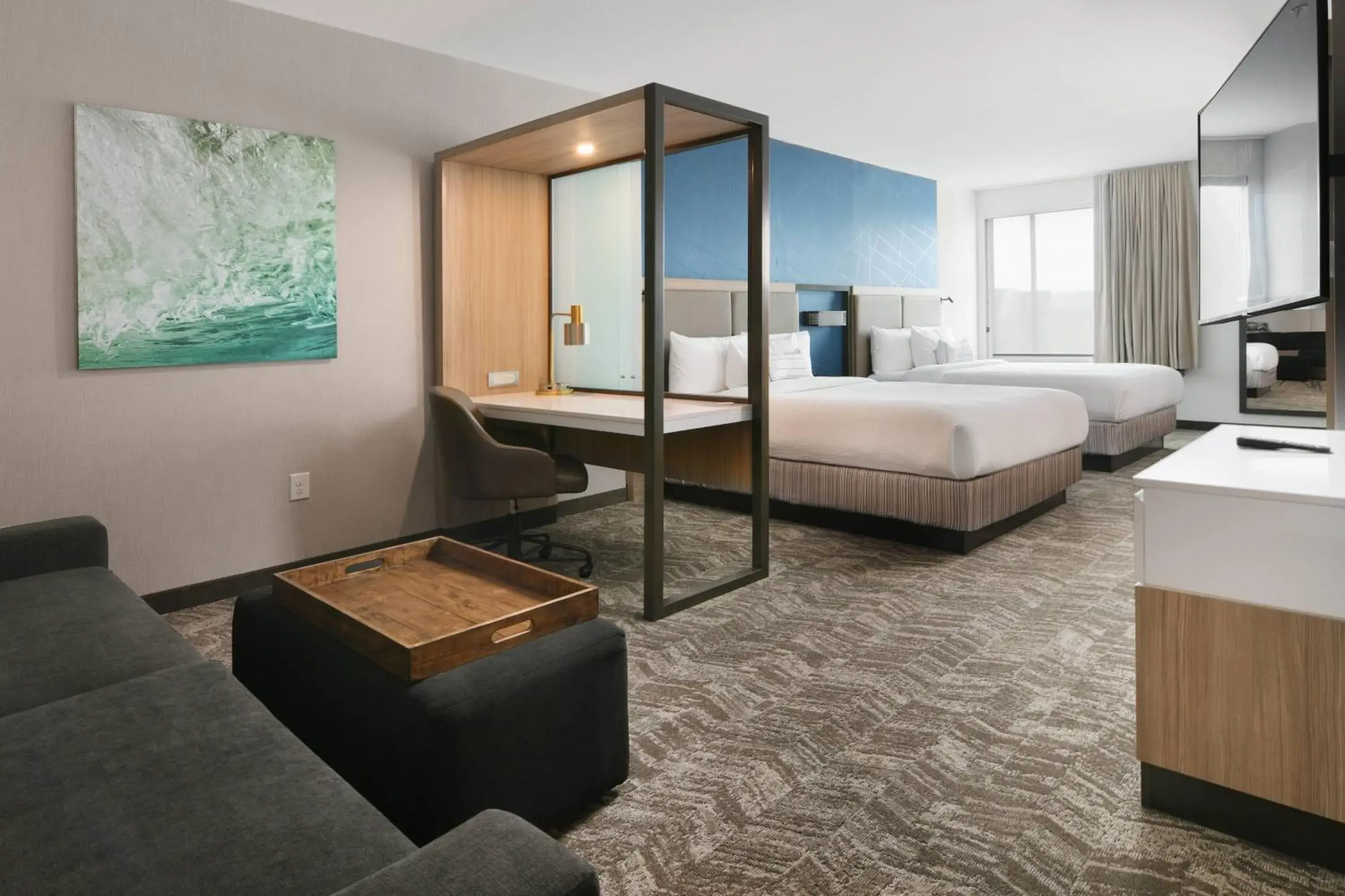 Suite, 2 Queen, Trundle bed in SpringHill Suites Dallas DFW Airport South/CentrePort Suite, 2 Queen, Trundle bed in SpringHill Suites Dallas DFW Airport South/CentrePort