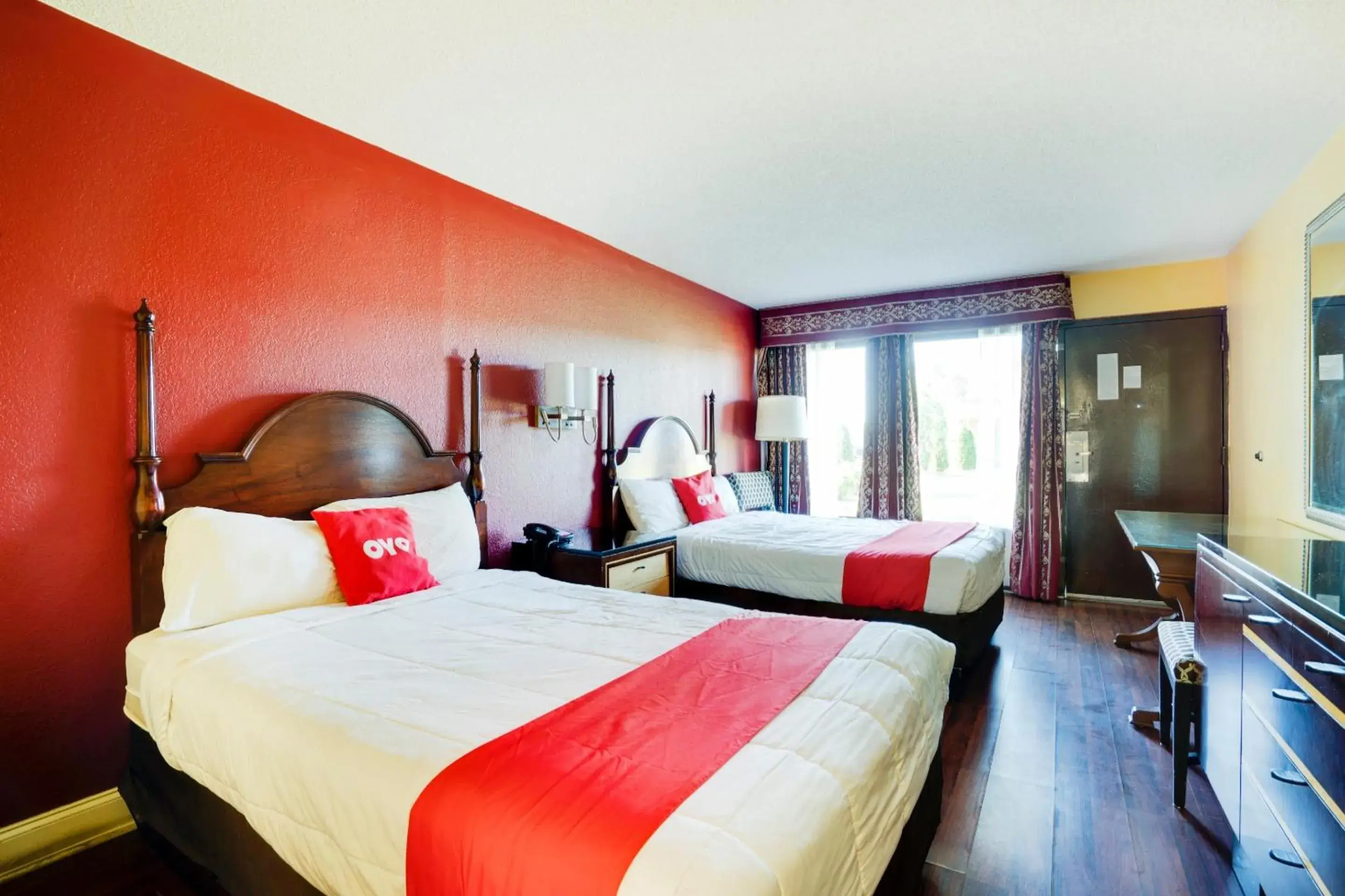 2 Full Bed Accessible in OYO Hotel Wade/Fayetteville I-95 South 2 Full Bed Accessible in OYO Hotel Wade/Fayetteville I-95 South