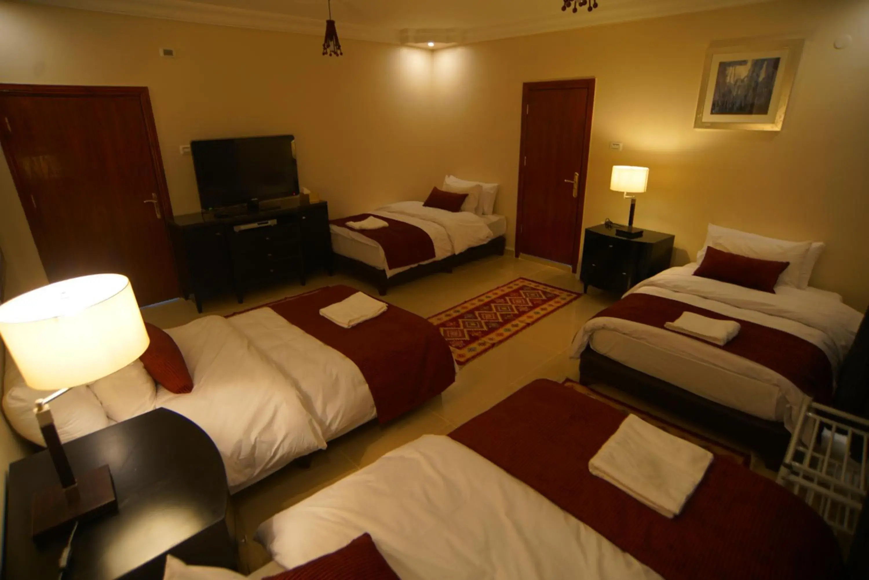 Quadruple Room with Mountain View in Over Mountains Hotel Quadruple Room with Mountain View in Over Mountains Hotel