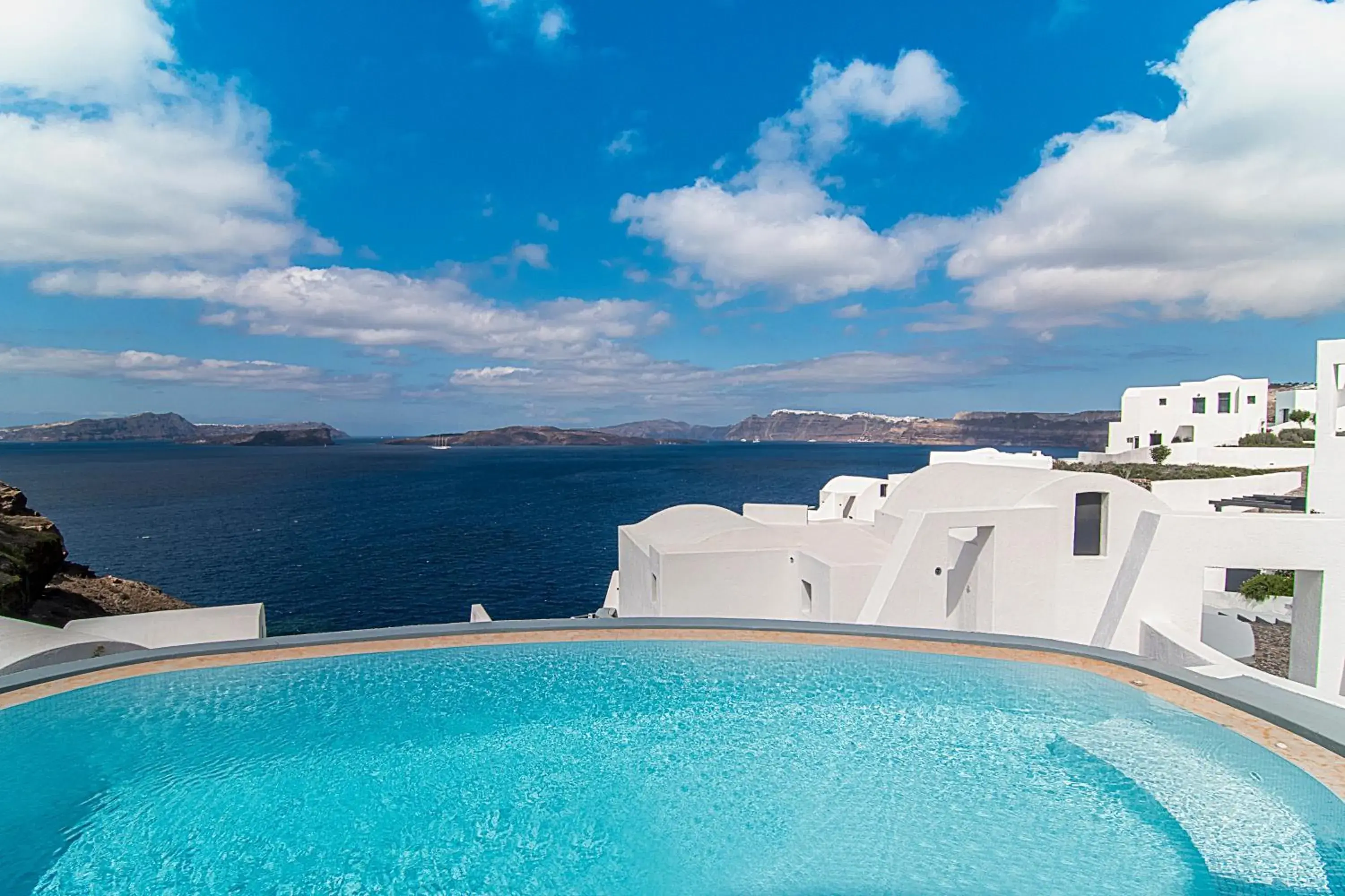 Luxury Suite Private Pool in Grand Ambassador Santorini Hotel Luxury Suite Private Pool in Grand Ambassador Santorini Hotel