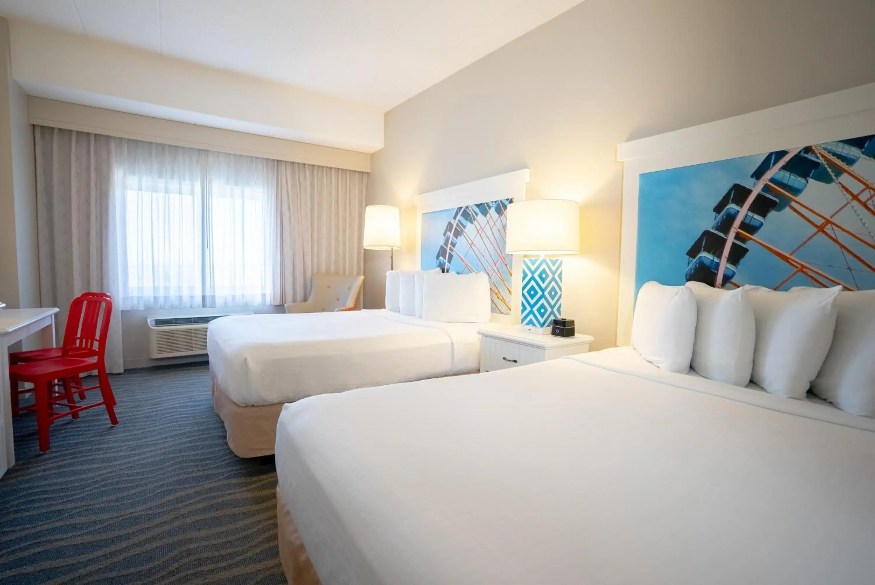 Queen Room with Two Queen Beds in Cedar Point Hotel Breakers Queen Room with Two Queen Beds in Cedar Point Hotel Breakers