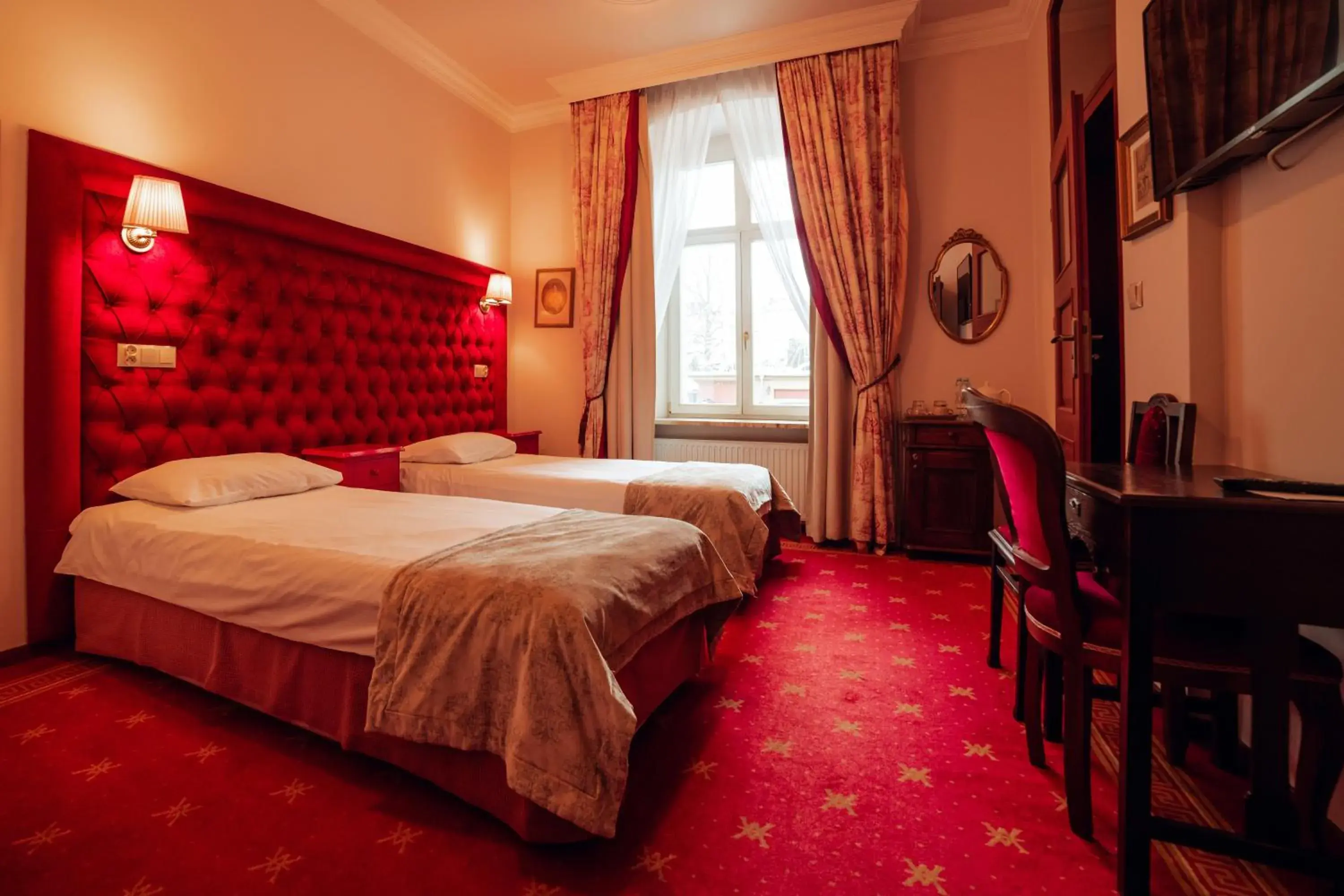 Superior Twin Room in Hotel Ambasada Bolesławiec Superior Twin Room in Hotel Ambasada Bolesławiec