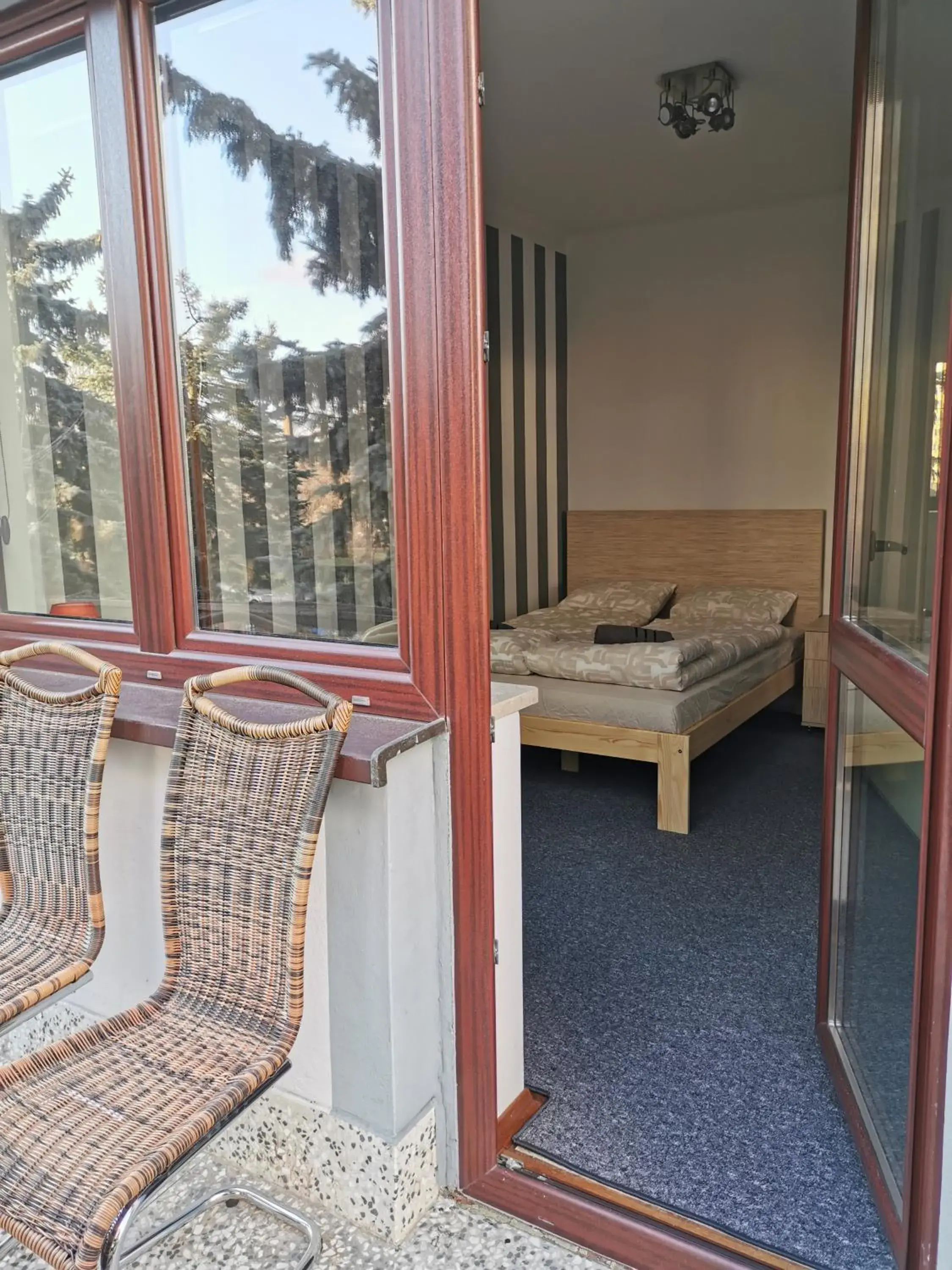 Deluxe Double Room with Balcony in For rest Hostel Deluxe Double Room with Balcony in For rest Hostel