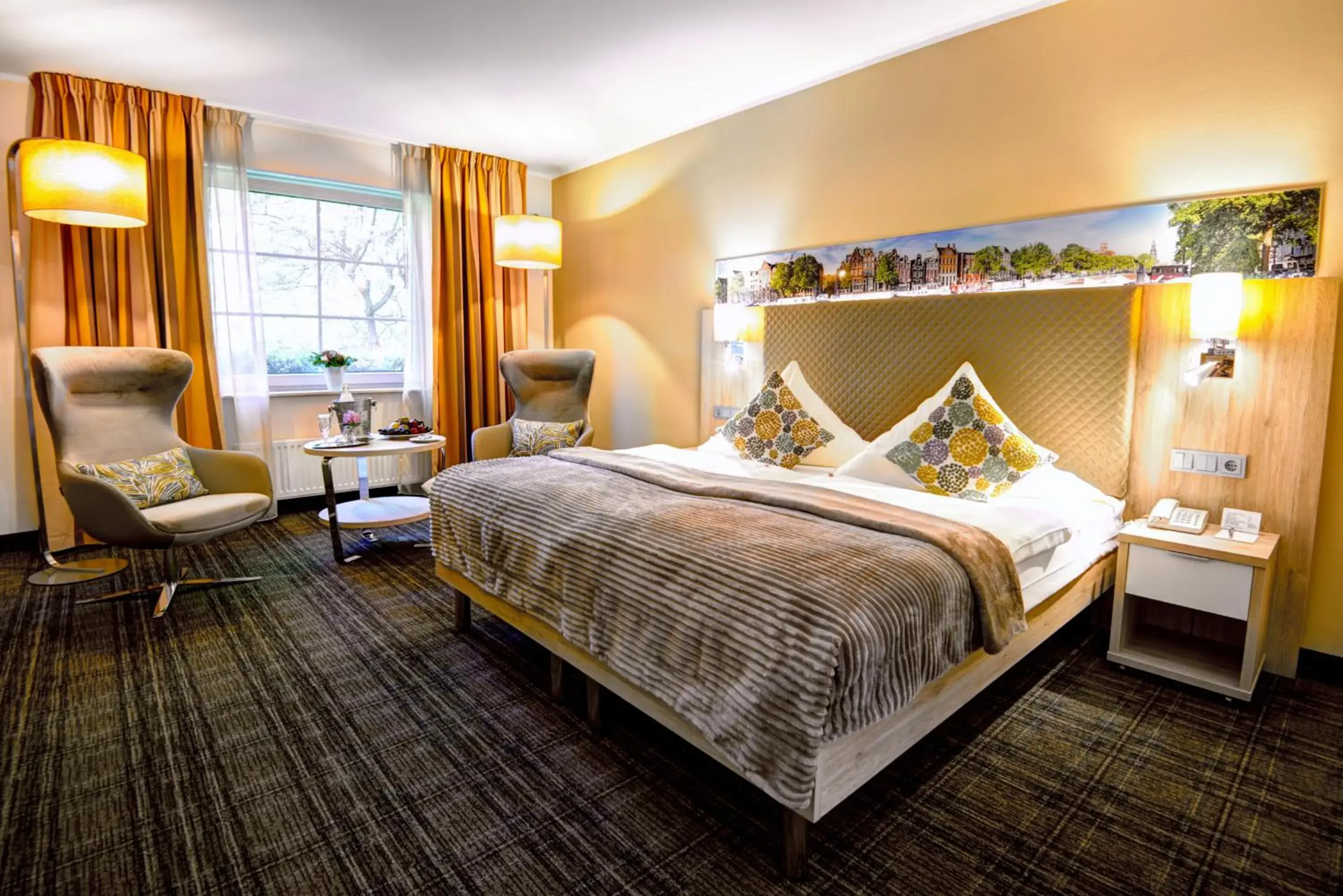 Comfort Quadruple Room in NordWest-Hotel Amsterdam Comfort Quadruple Room in NordWest-Hotel Amsterdam