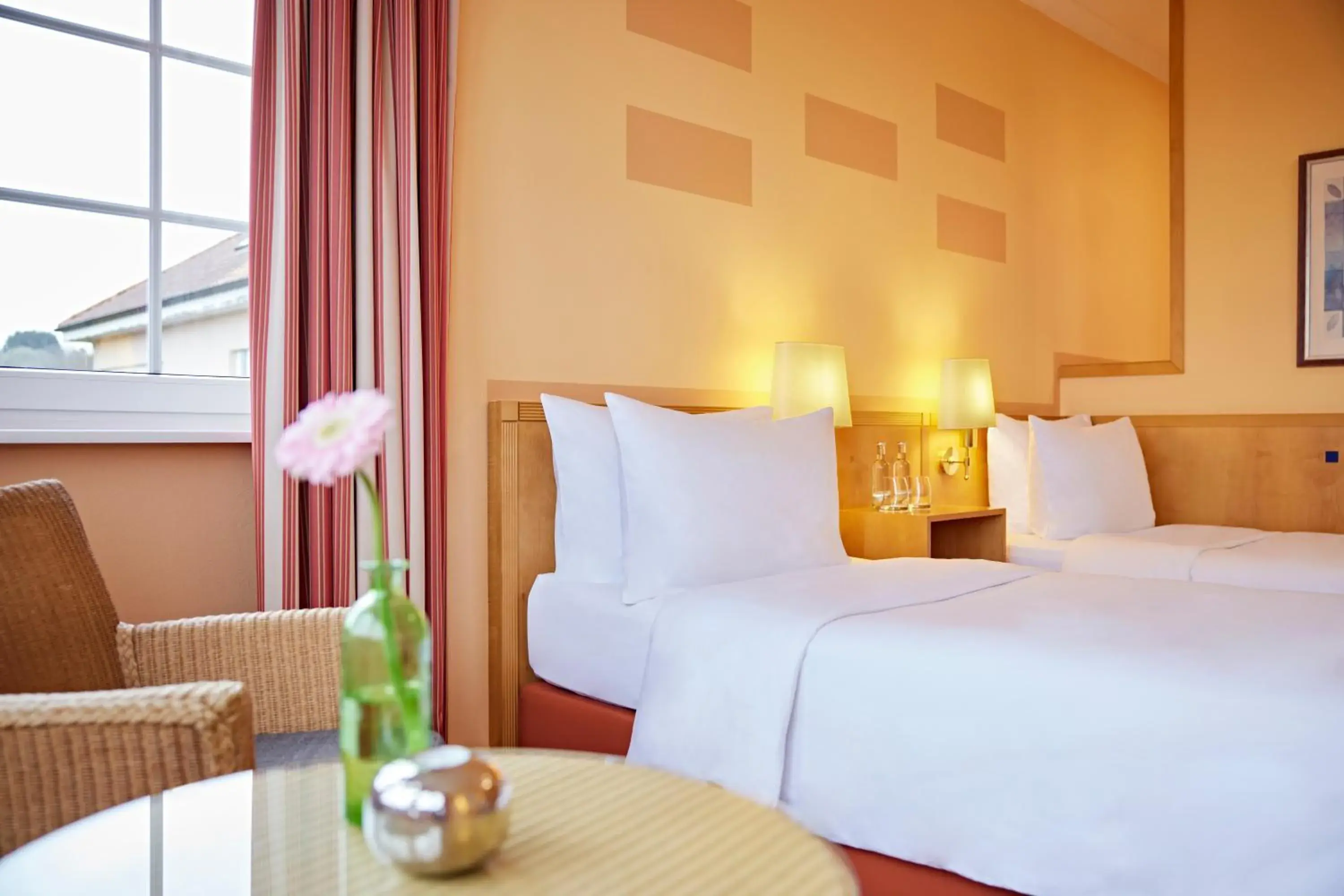 Twin Room with Nature View in Lindner Hotel Wiesensee Twin Room with Nature View in Lindner Hotel Wiesensee