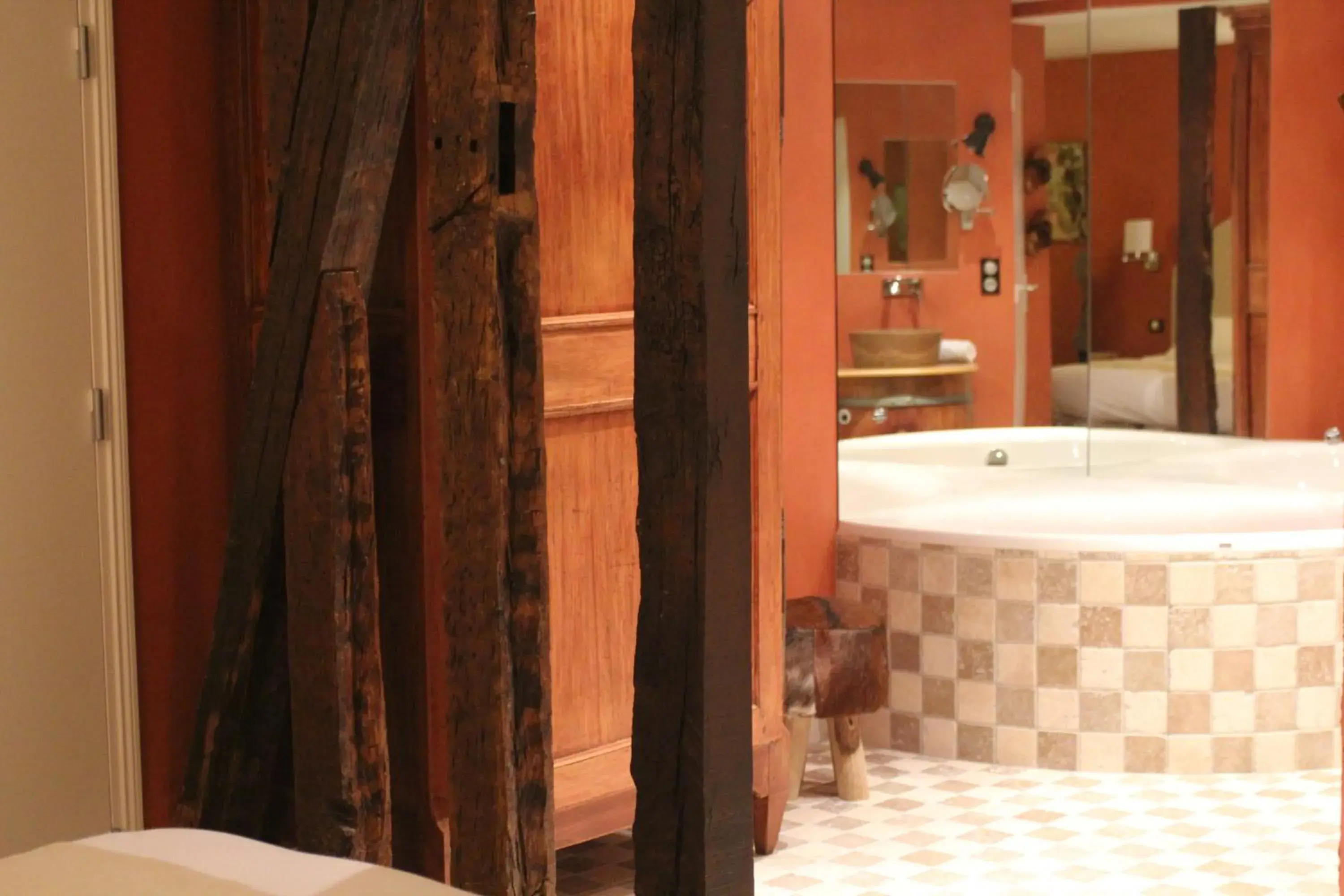 Superior Double Room in Logis Hôtels Restaurant Les 3 Rois Superior Double Room in Logis Hôtels Restaurant Les 3 Rois