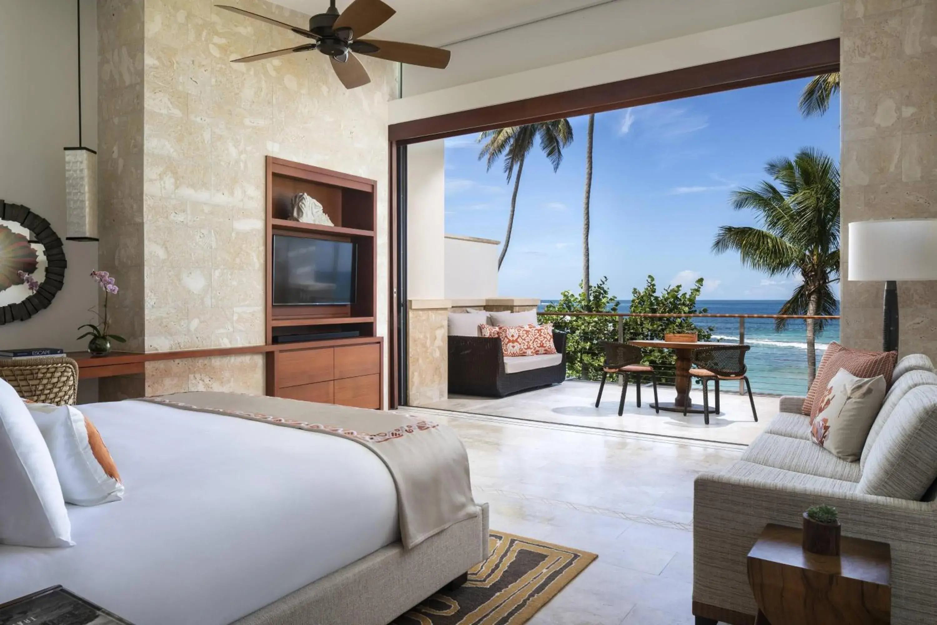 West Beach King Room with Balcony – Second Floor in Dorado Beach, a Ritz-Carlton Reserve West Beach King Room with Balcony – Second Floor in Dorado Beach, a Ritz-Carlton Reserve