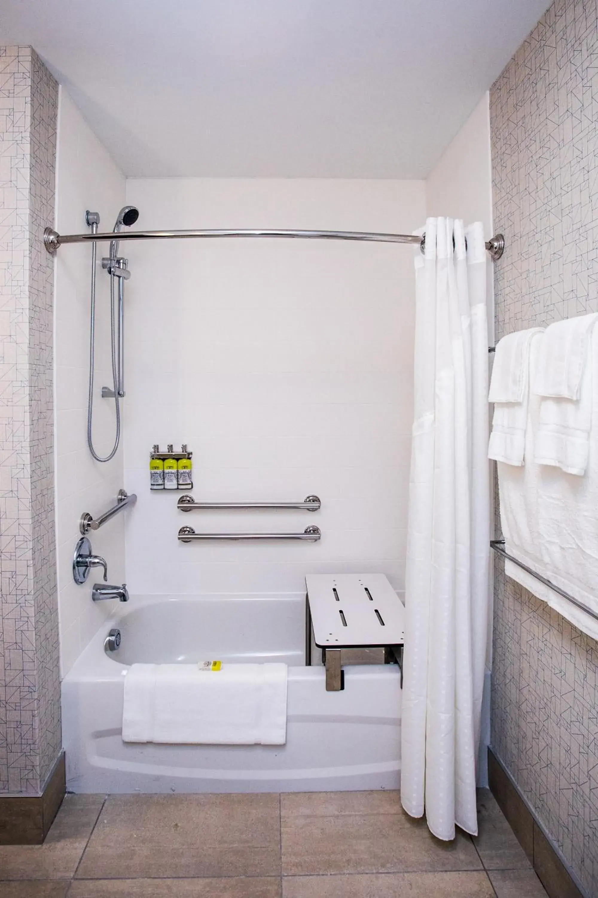 Standard Queen Room with Two Queen Beds and Mobility Accessible Tub in Holiday Inn Express & Suites Rehoboth Beach by IHG Standard Queen Room with Two Queen Beds and Mobility Accessible Tub in Holiday Inn Express & Suites Rehoboth Beach by IHG