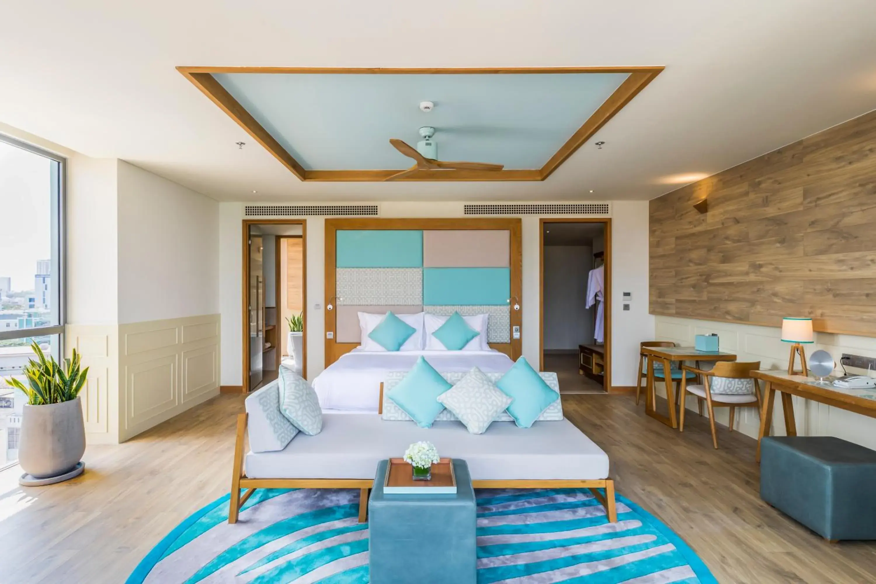 Fusion Deluxe King Suite With Partial Sea View - Daily Spa Inclusive in Fusion Suites Vung Tau Fusion Deluxe King Suite With Partial Sea View - Daily Spa Inclusive in Fusion Suites Vung Tau