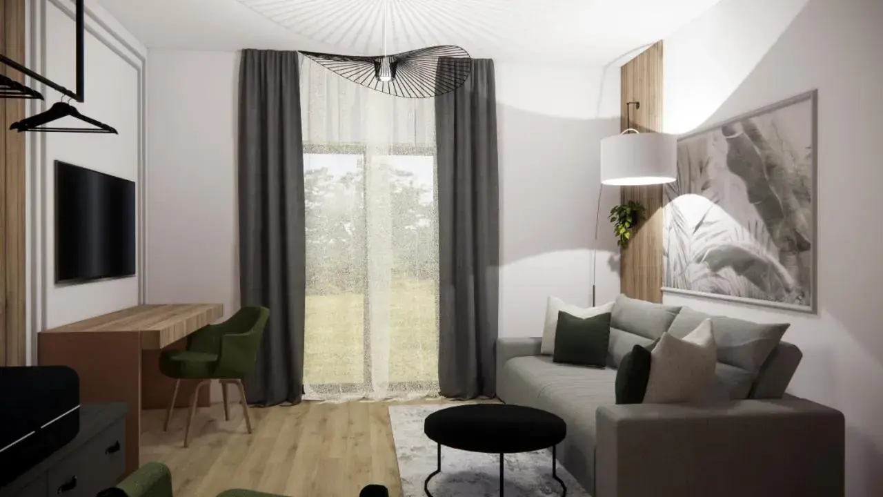 Junior Suite Building B with Pool Access in Hotel TISA Junior Suite Building B with Pool Access in Hotel TISA