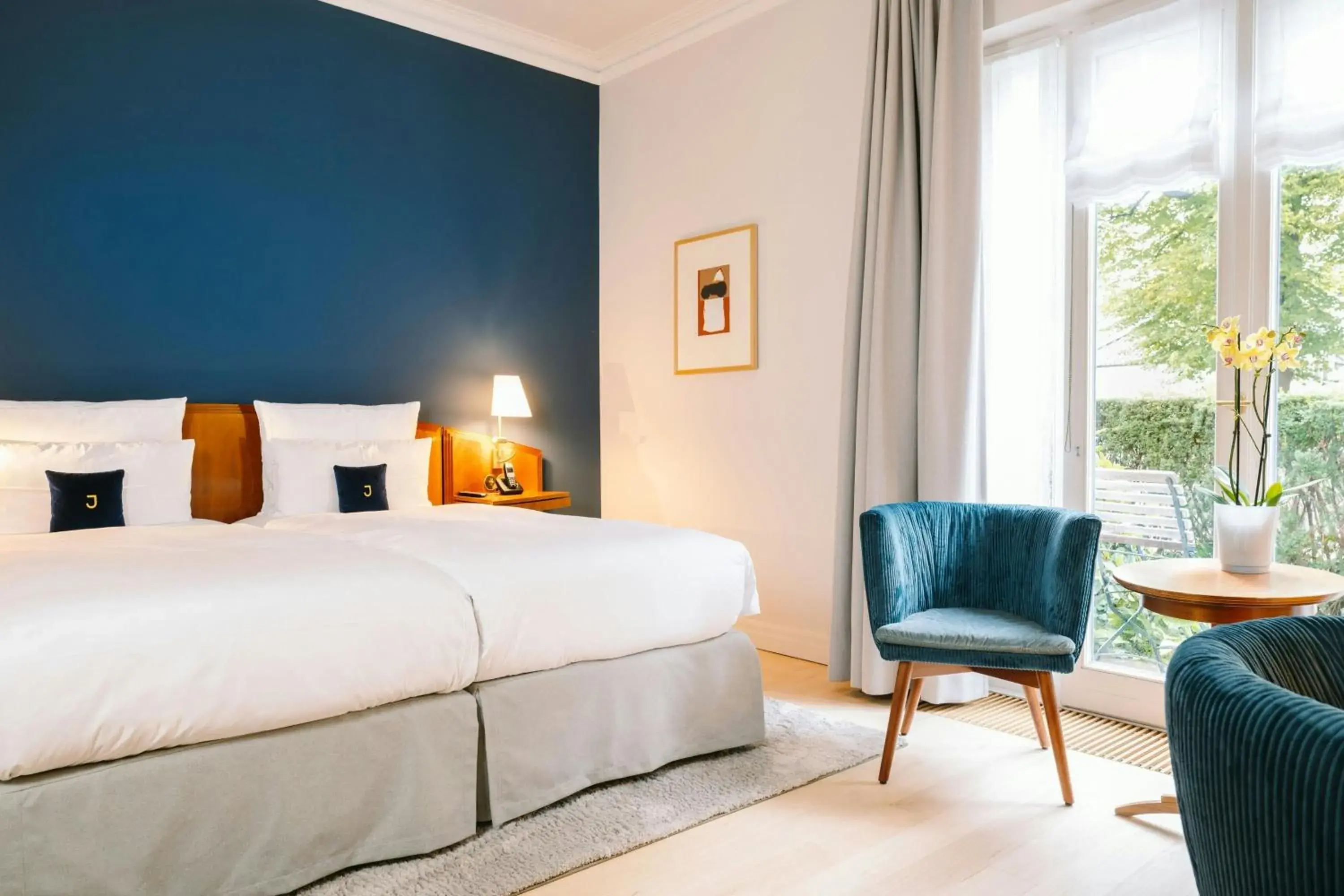 Deluxe Double Room with Garden View in Louis C Jacob, Hamburg, Autograph Collection Deluxe Double Room with Garden View in Louis C Jacob, Hamburg, Autograph Collection