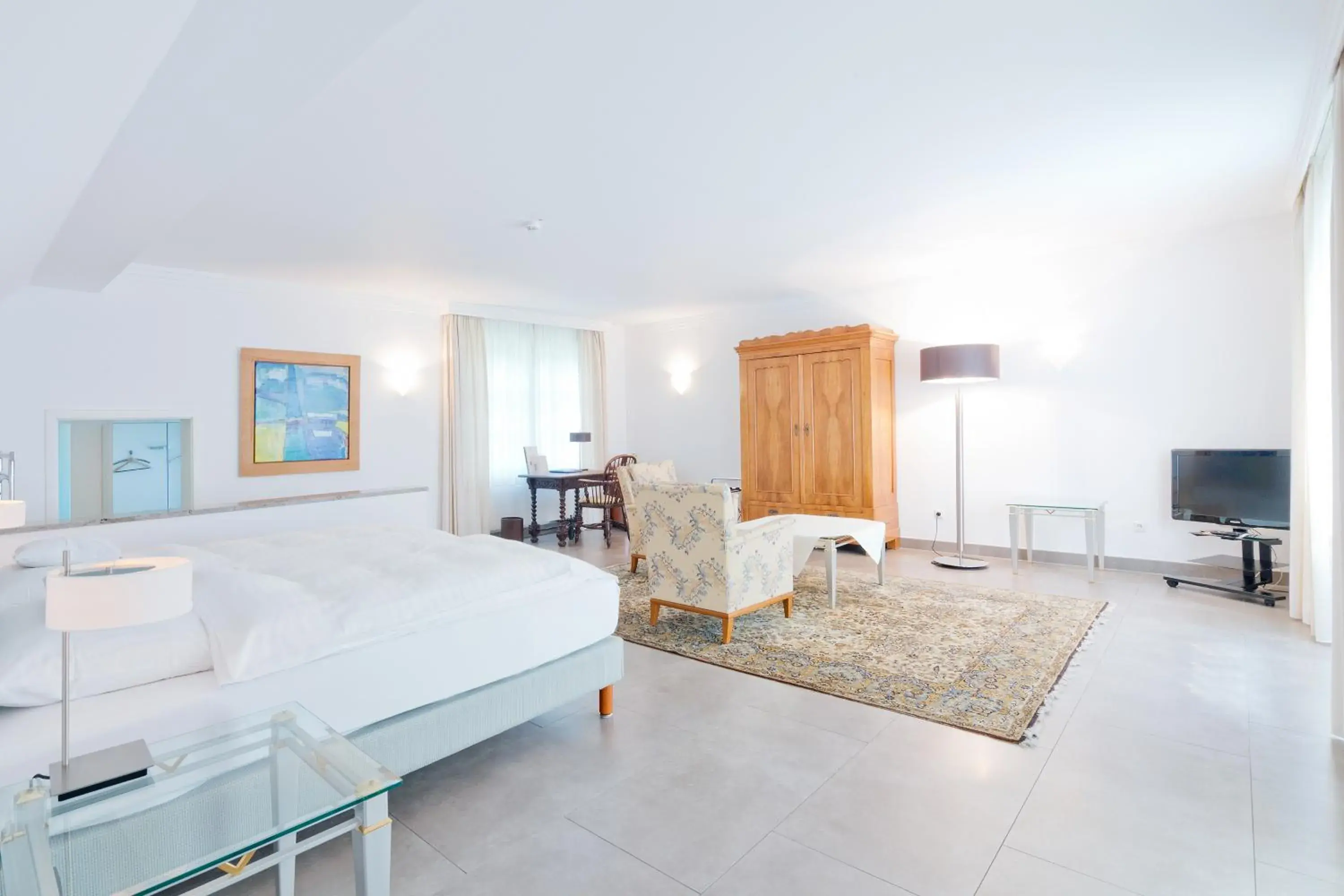 Deluxe Double Room in Romantik Waldhotel Mangold Deluxe Double Room in Romantik Waldhotel Mangold