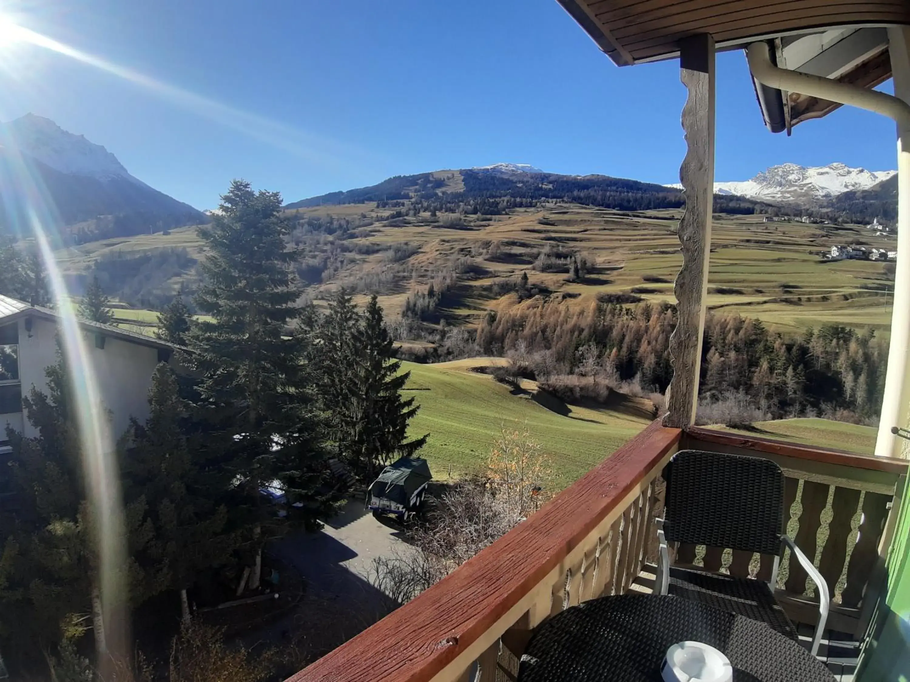 Family Room with Shared Bathroom in Hotel Post Cunter Biancardi Family Room with Shared Bathroom in Hotel Post Cunter Biancardi