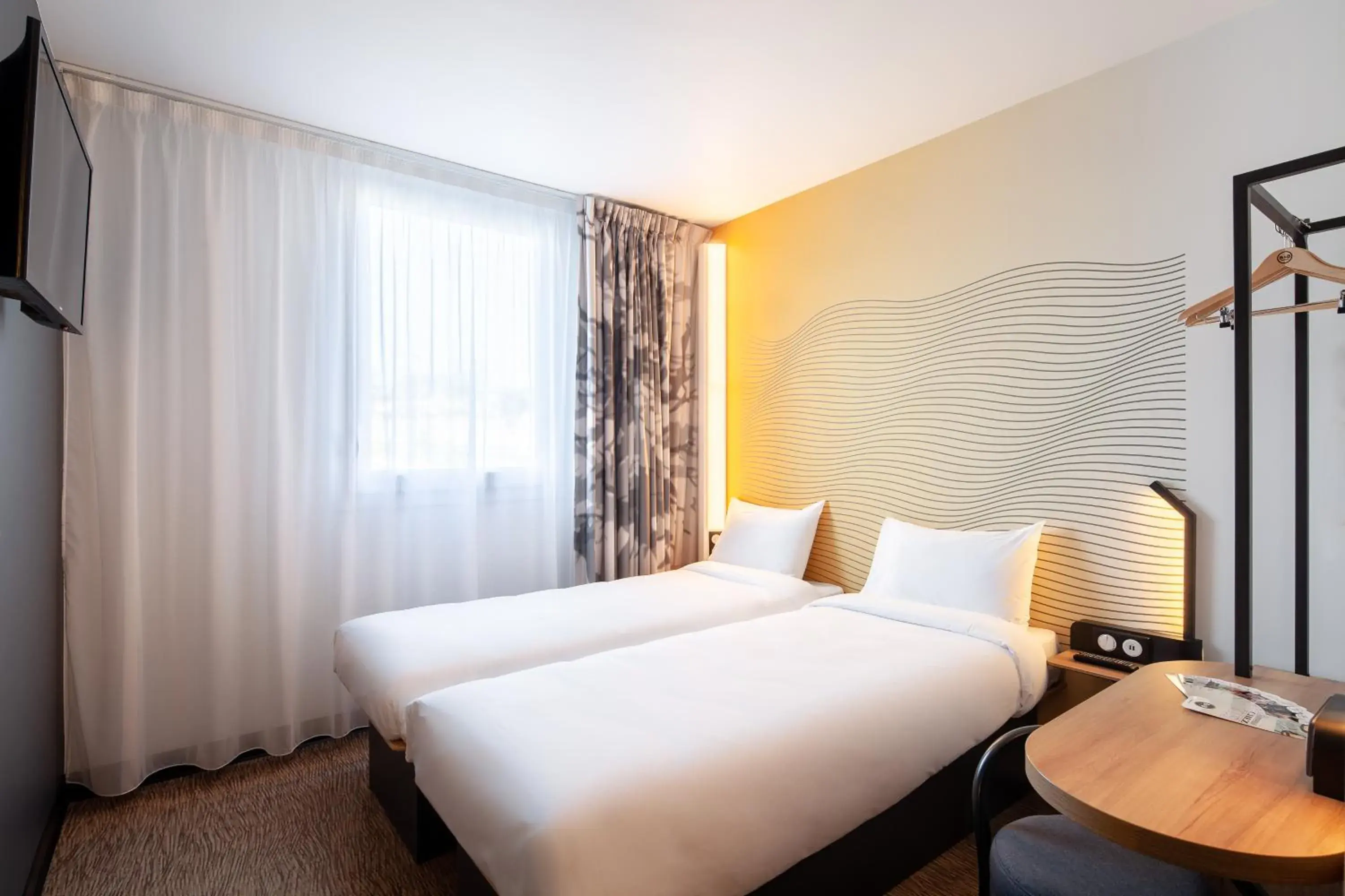 Twin Room in B&B HOTEL Paris Meudon Vélizy Twin Room in B&B HOTEL Paris Meudon Vélizy