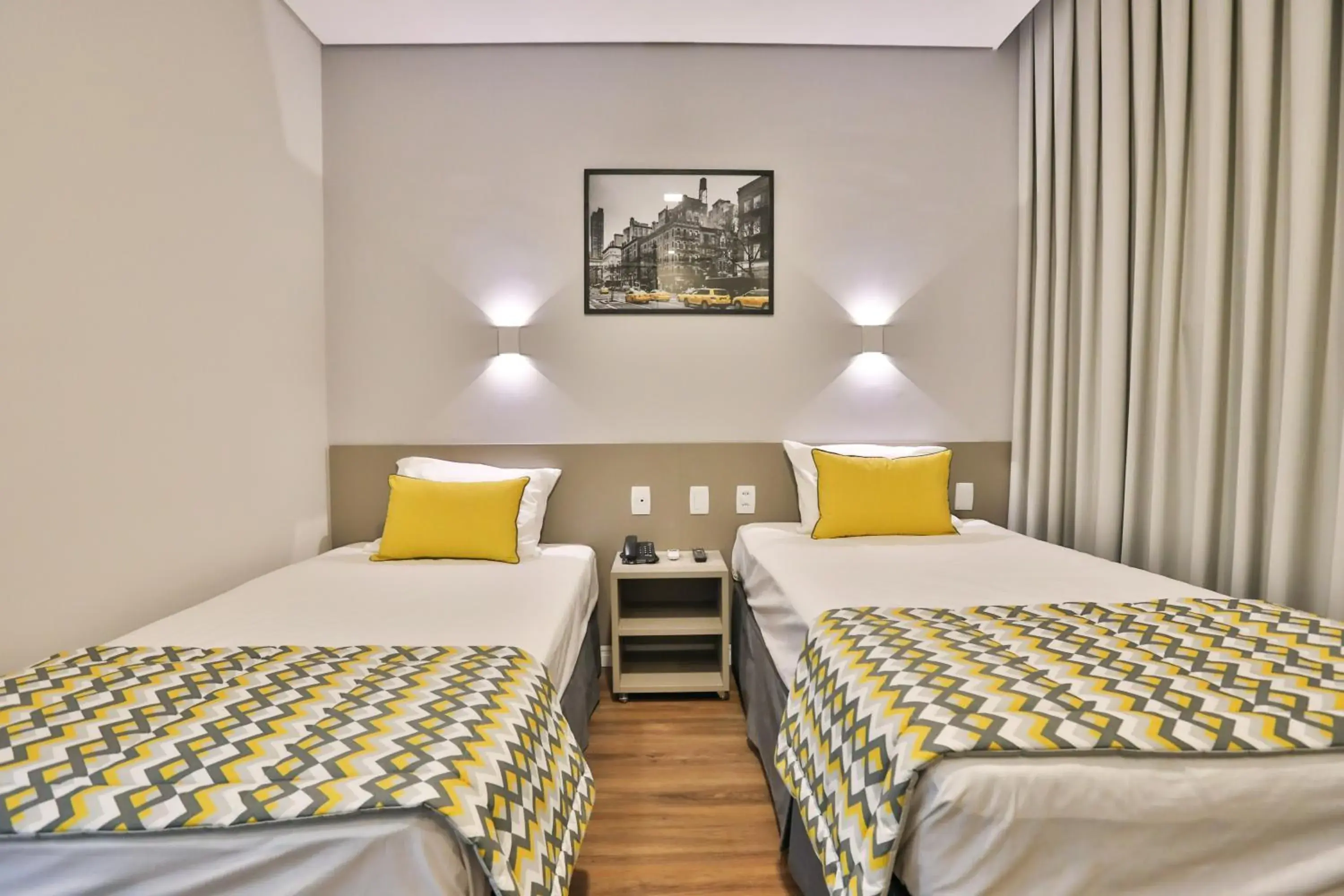 Standard Double Room in Sleep Inn Paulínia Standard Double Room in Sleep Inn Paulínia