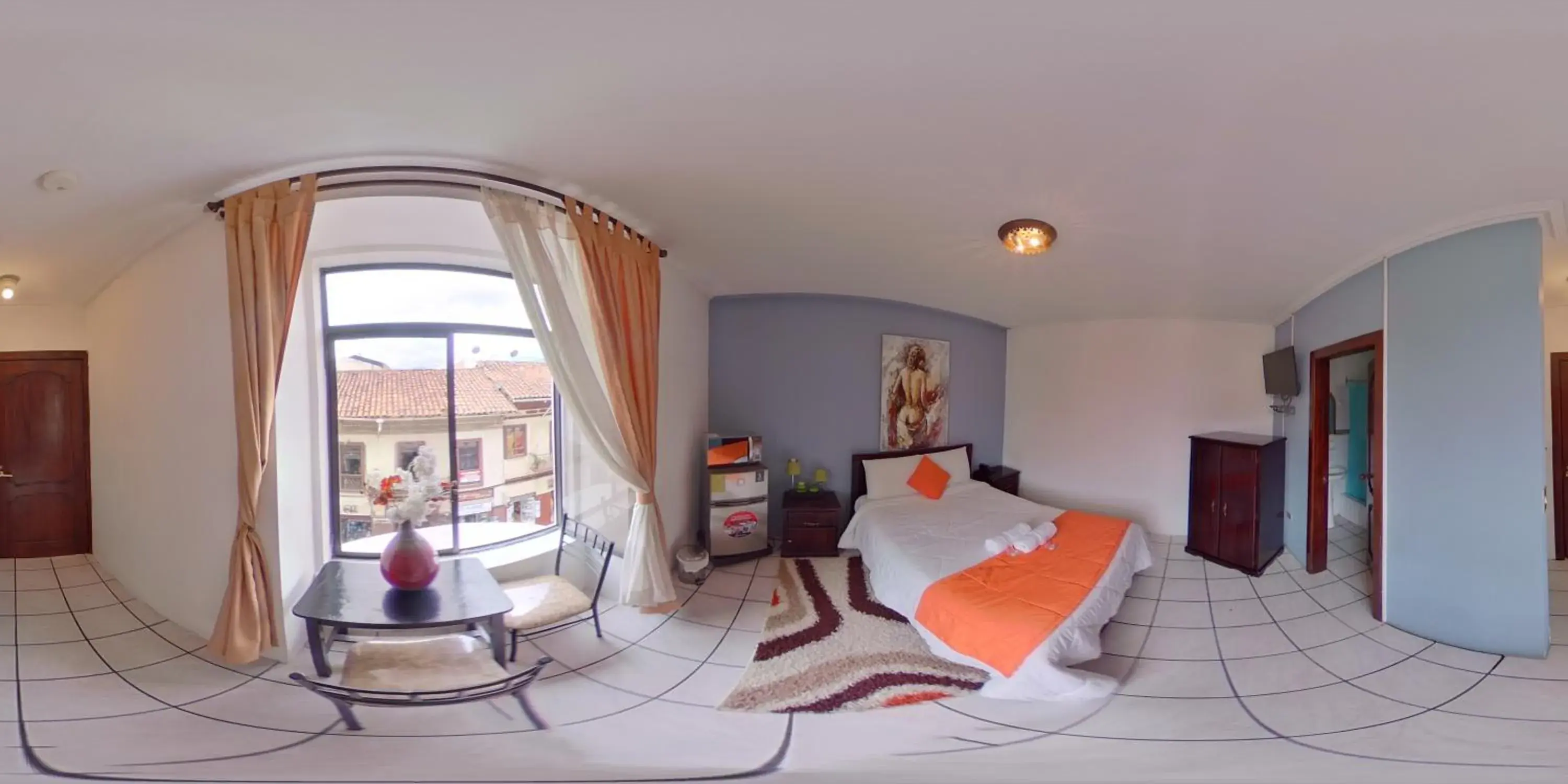 Double Room with Mountain View in Hotel 4 Mundos Double Room with Mountain View in Hotel 4 Mundos