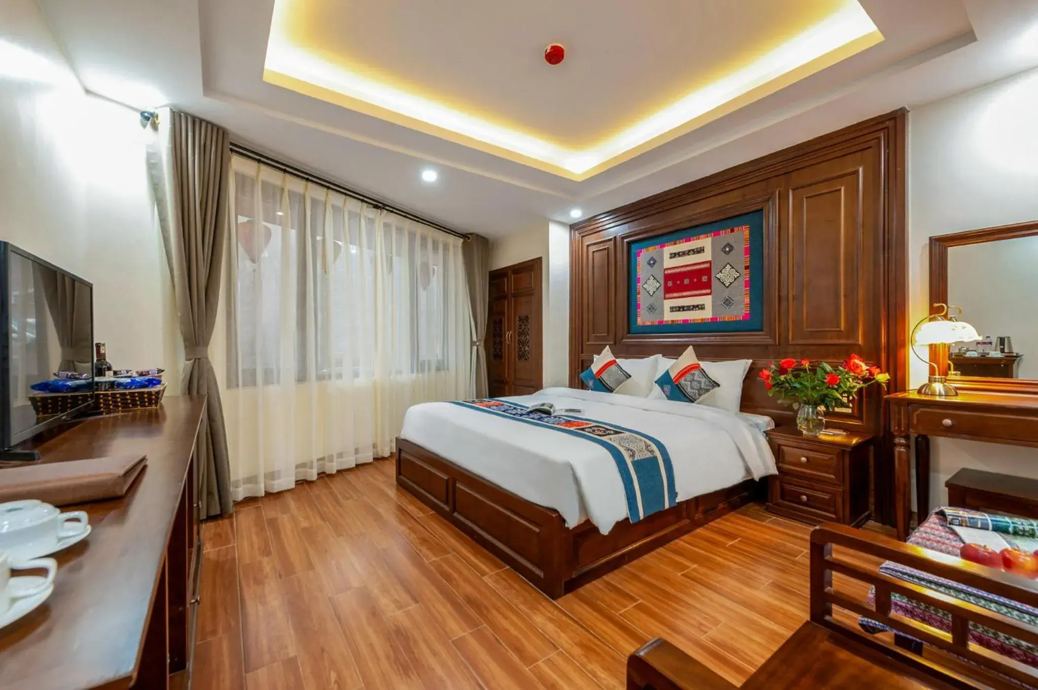 Deluxe Double or Twin Room with Mountain View in Sapa Passion Hotel & Spa Deluxe Double or Twin Room with Mountain View in Sapa Passion Hotel & Spa