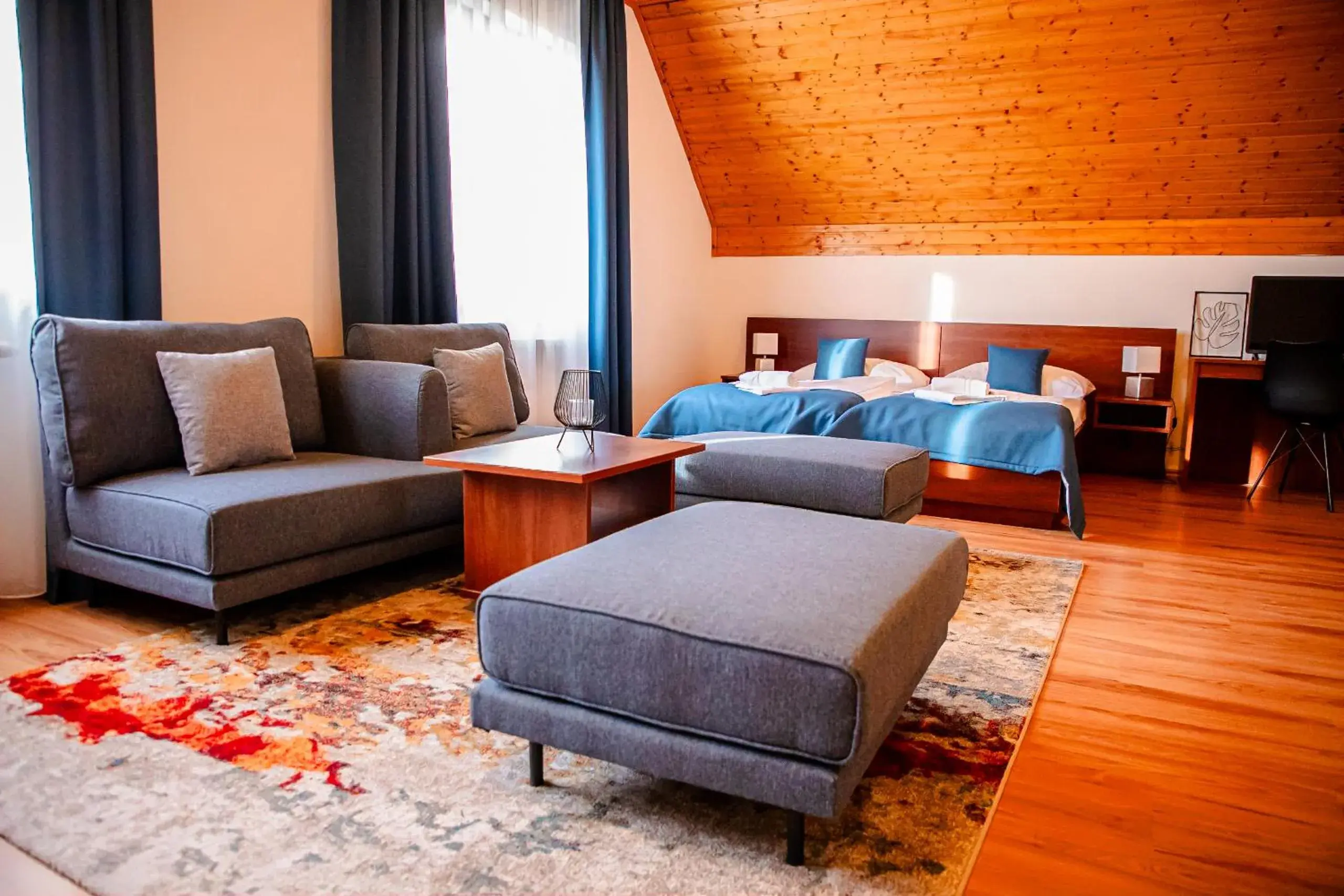 Comfort Quadruple Room in Hotel Rozálka Comfort Quadruple Room in Hotel Rozálka