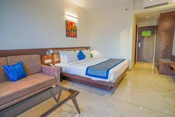 Winter Green City View Room - Complimentary Railway Station Transfer to Ekta Nagar, Complimentary Laundry services upto 2 pieces, 30% discount on Spa (all prior reservation only) in The Fern Sardar Sarovar Resort Kevadia, Gujarat Winter Green City View Room - Complimentary Railway Station Transfer to Ekta Nagar, Complimentary Laundry services upto 2 pieces, 30% discount on Spa (all prior reservation only) in The Fern Sardar Sarovar Resort Kevadia, Gujarat