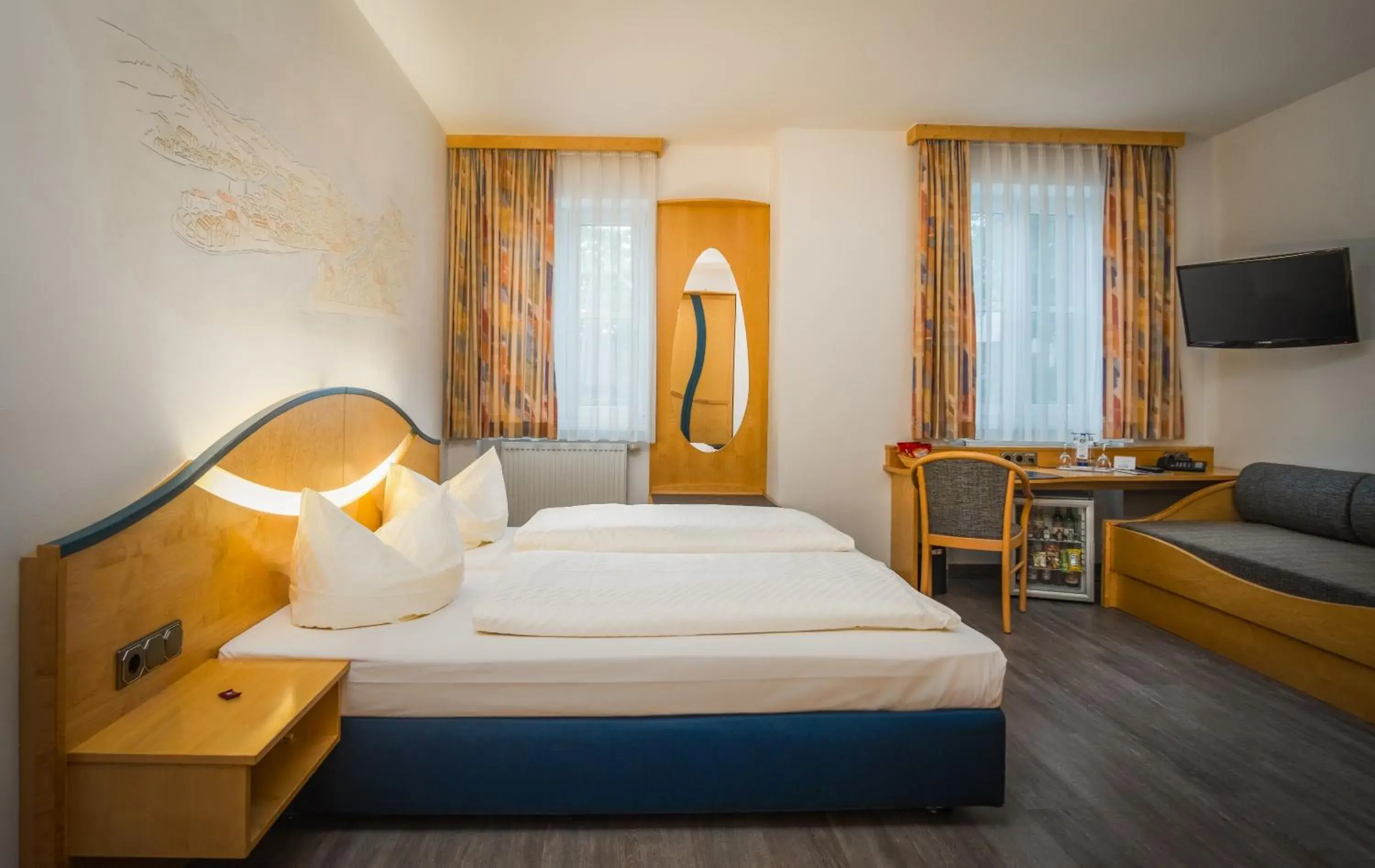 Comfort Double Room in Hotel Atrium Garni Comfort Double Room in Hotel Atrium Garni