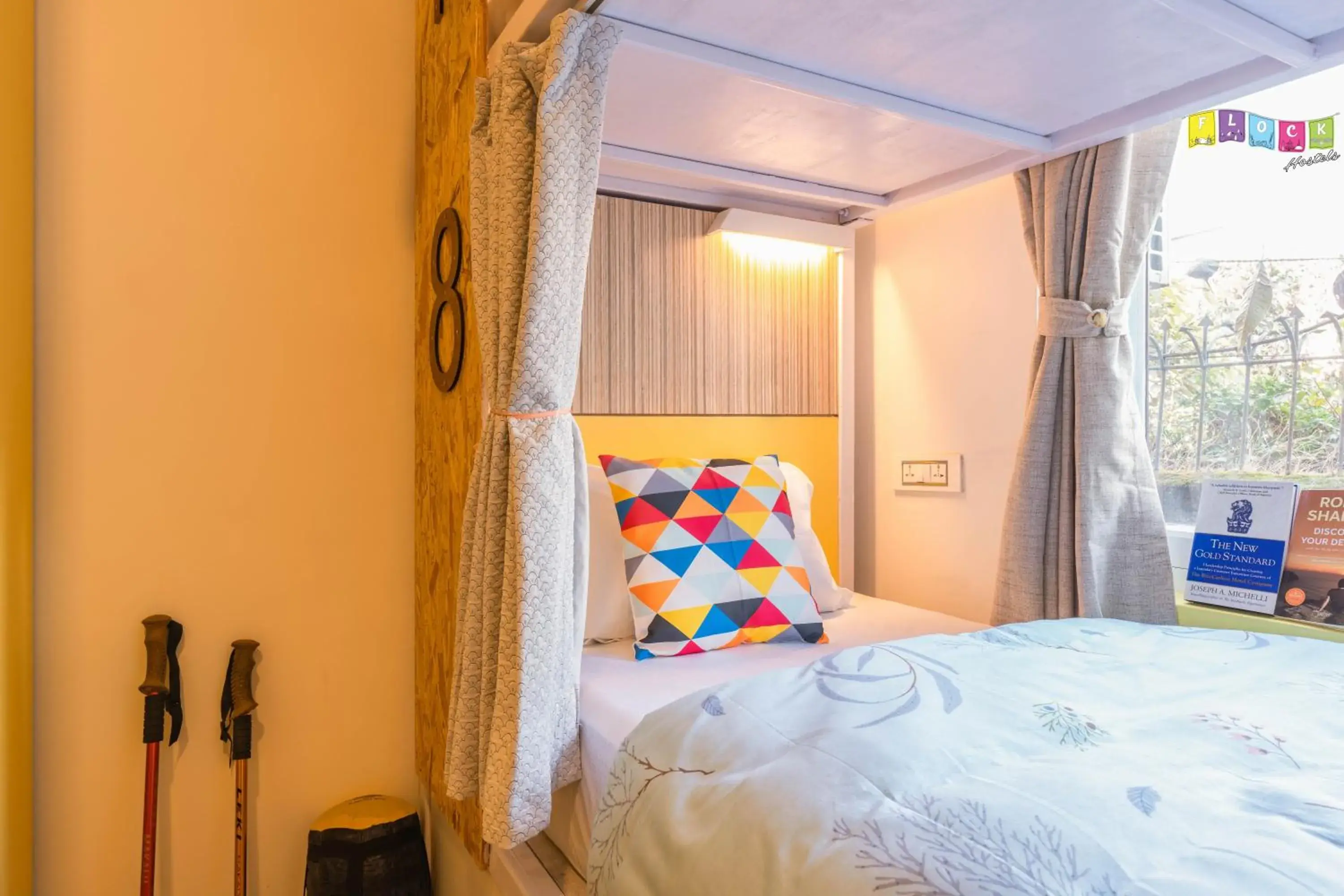 Bed in 4-Bed Female Dormitory Room in Flock Kathmandu Bed in 4-Bed Female Dormitory Room in Flock Kathmandu