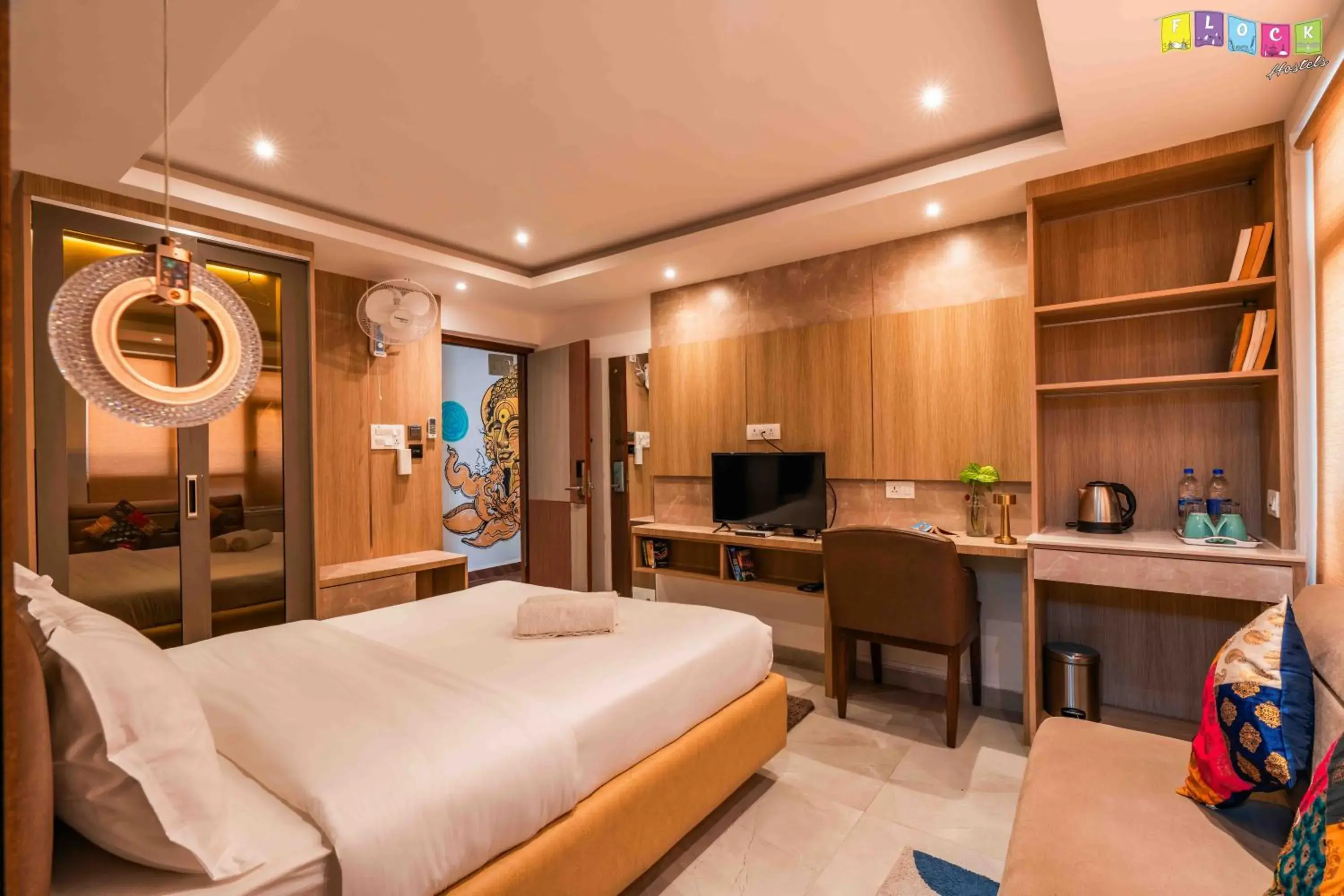 Deluxe Queen Room in Flock Kathmandu Deluxe Queen Room in Flock Kathmandu