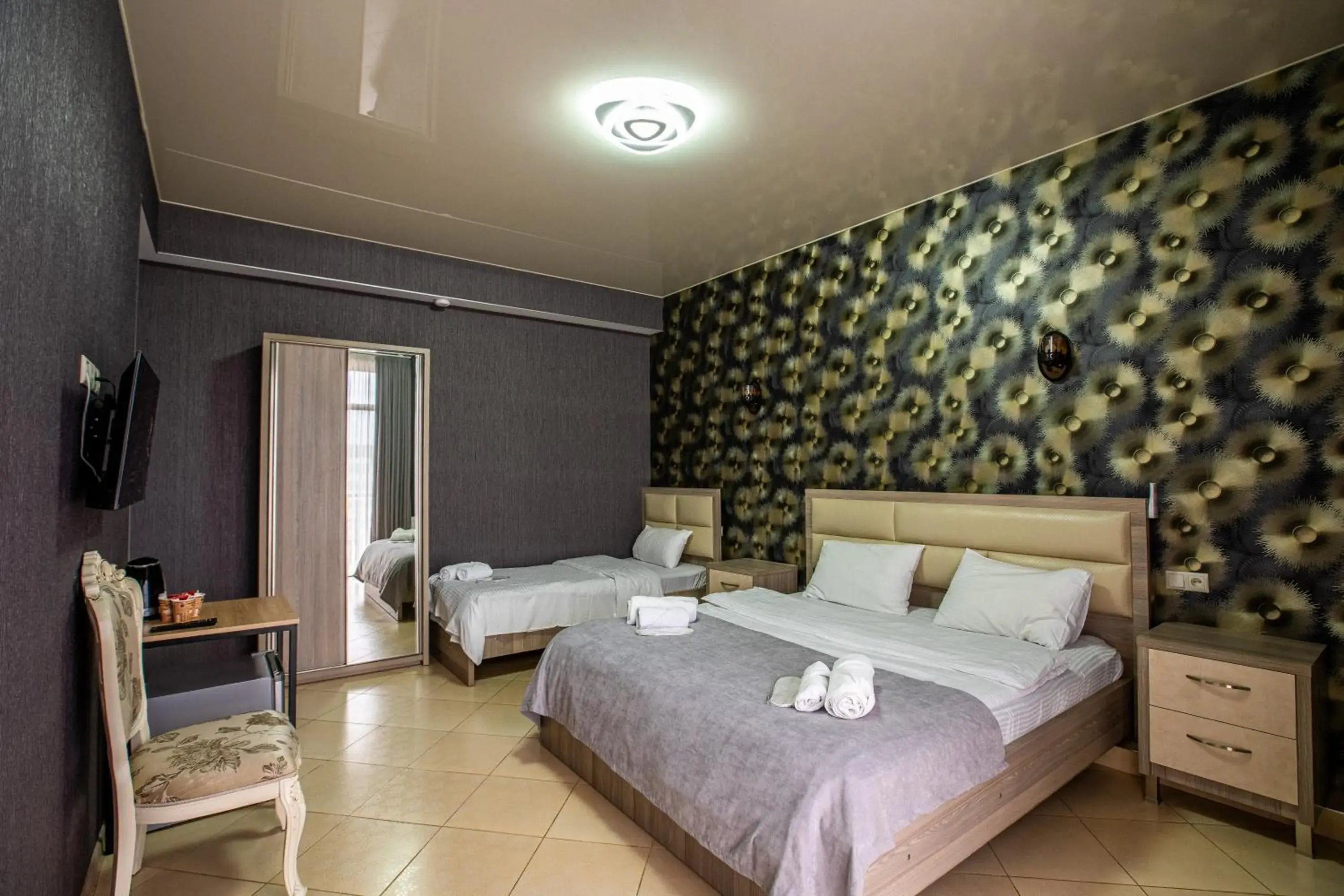 Triple Room with Mountain View in Tbilisi Sea Hotel Triple Room with Mountain View in Tbilisi Sea Hotel