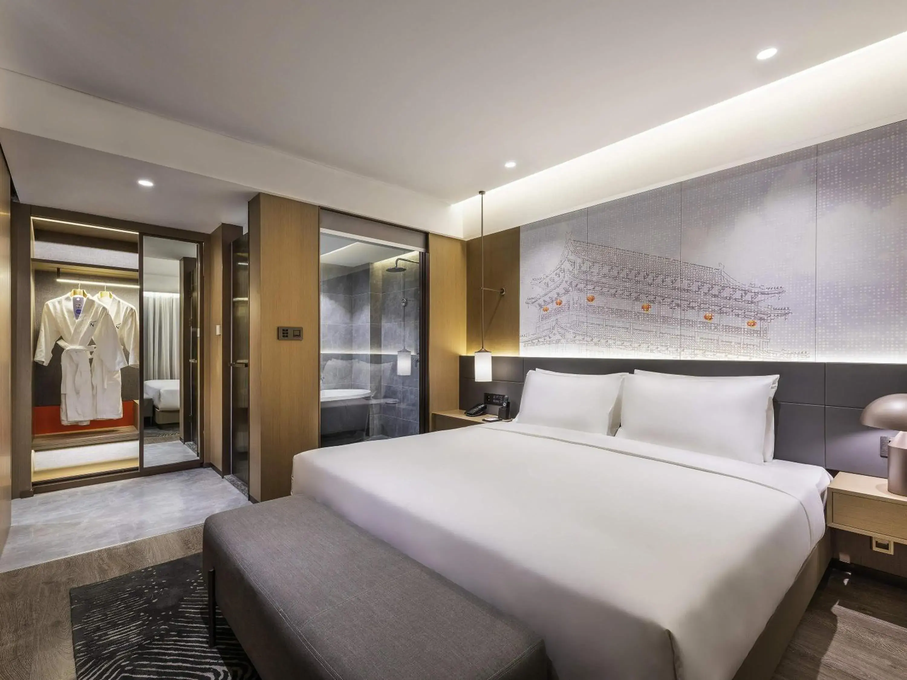 Superior Suite with One King Bed in Novotel Xi'an The Bell Tower Superior Suite with One King Bed in Novotel Xi'an The Bell Tower