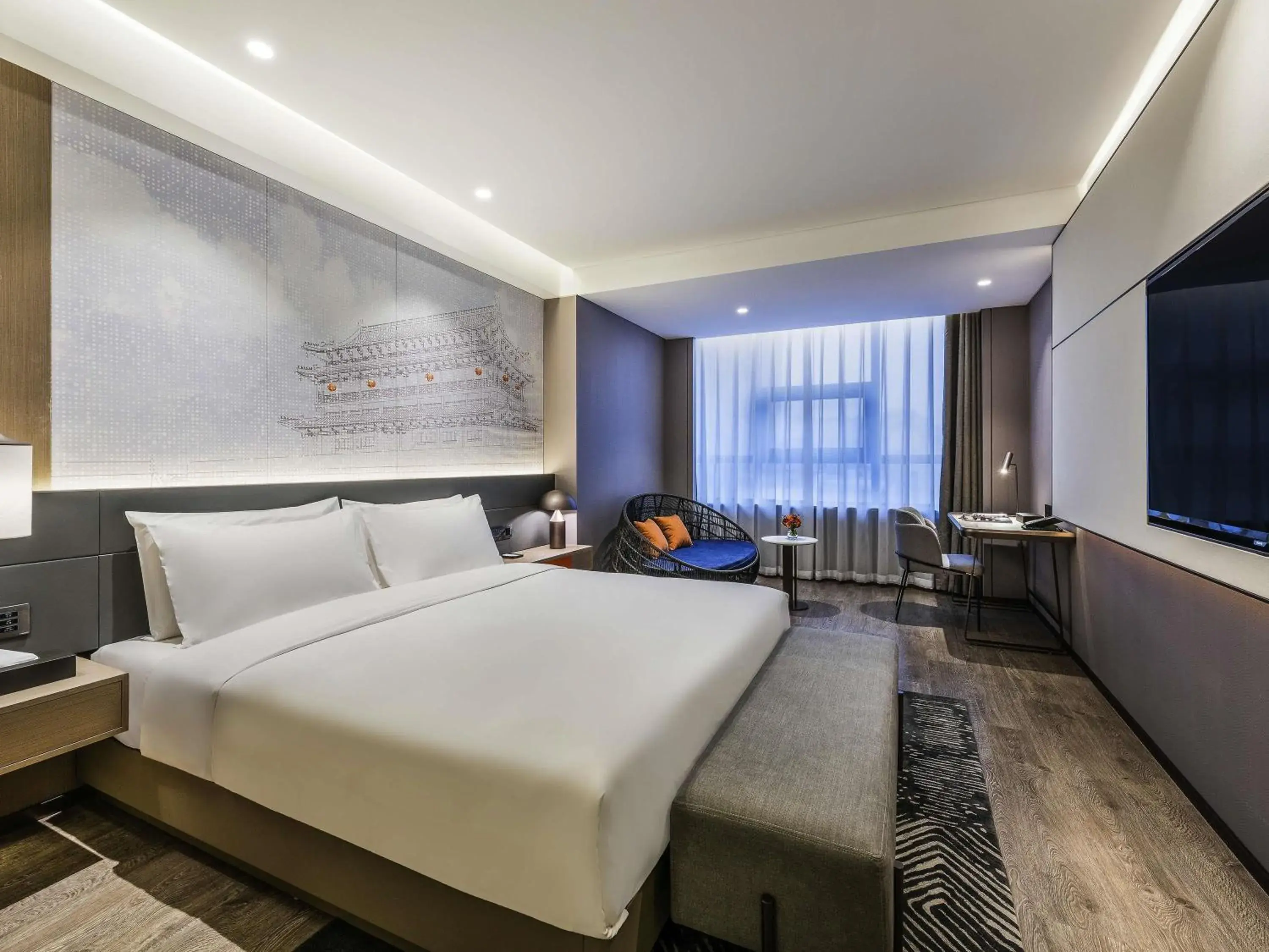 Superior King Room in Novotel Xi'an The Bell Tower Superior King Room in Novotel Xi'an The Bell Tower