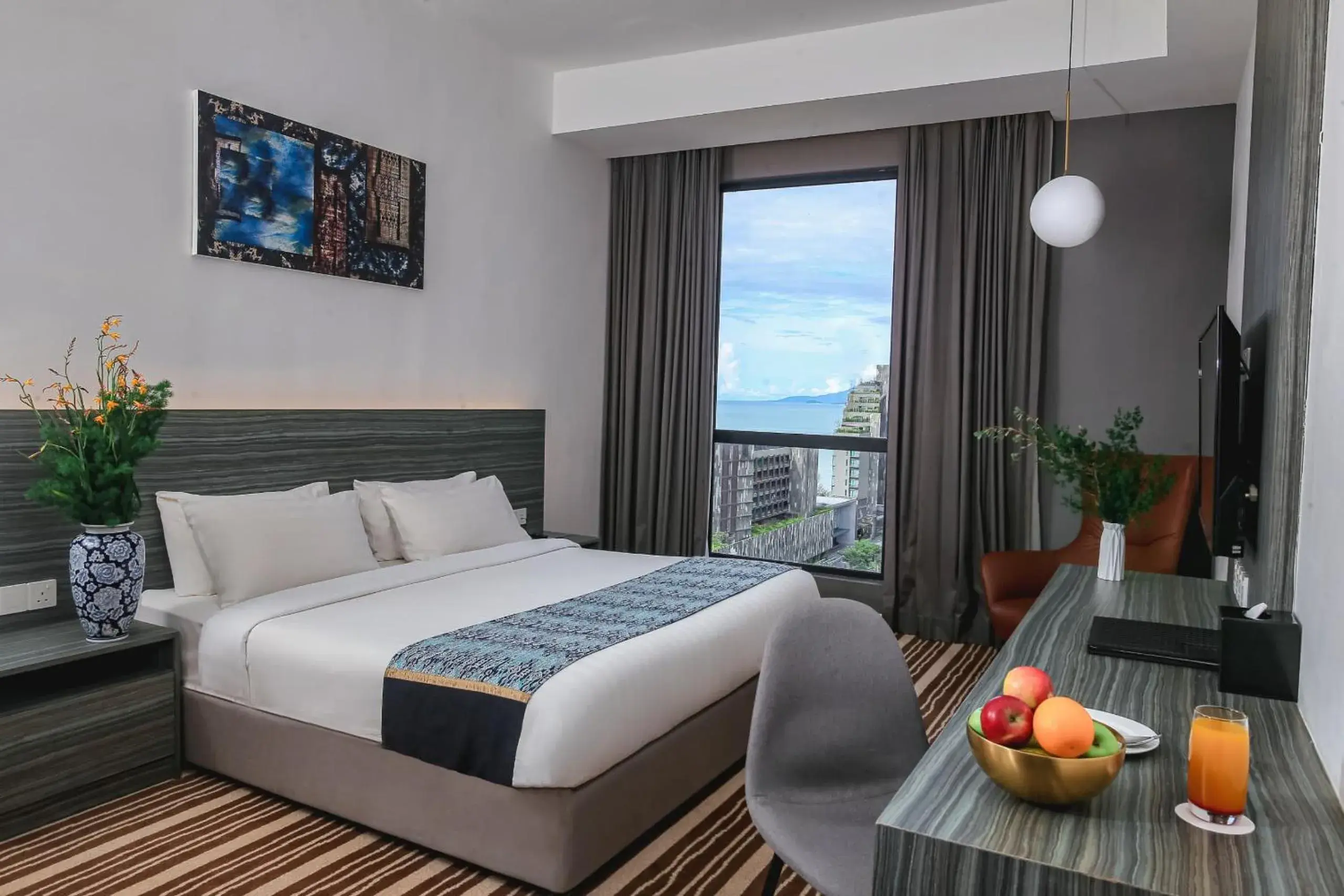 Deluxe Partially Seaview King in Bahang Bay Hotel Deluxe Partially Seaview King in Bahang Bay Hotel