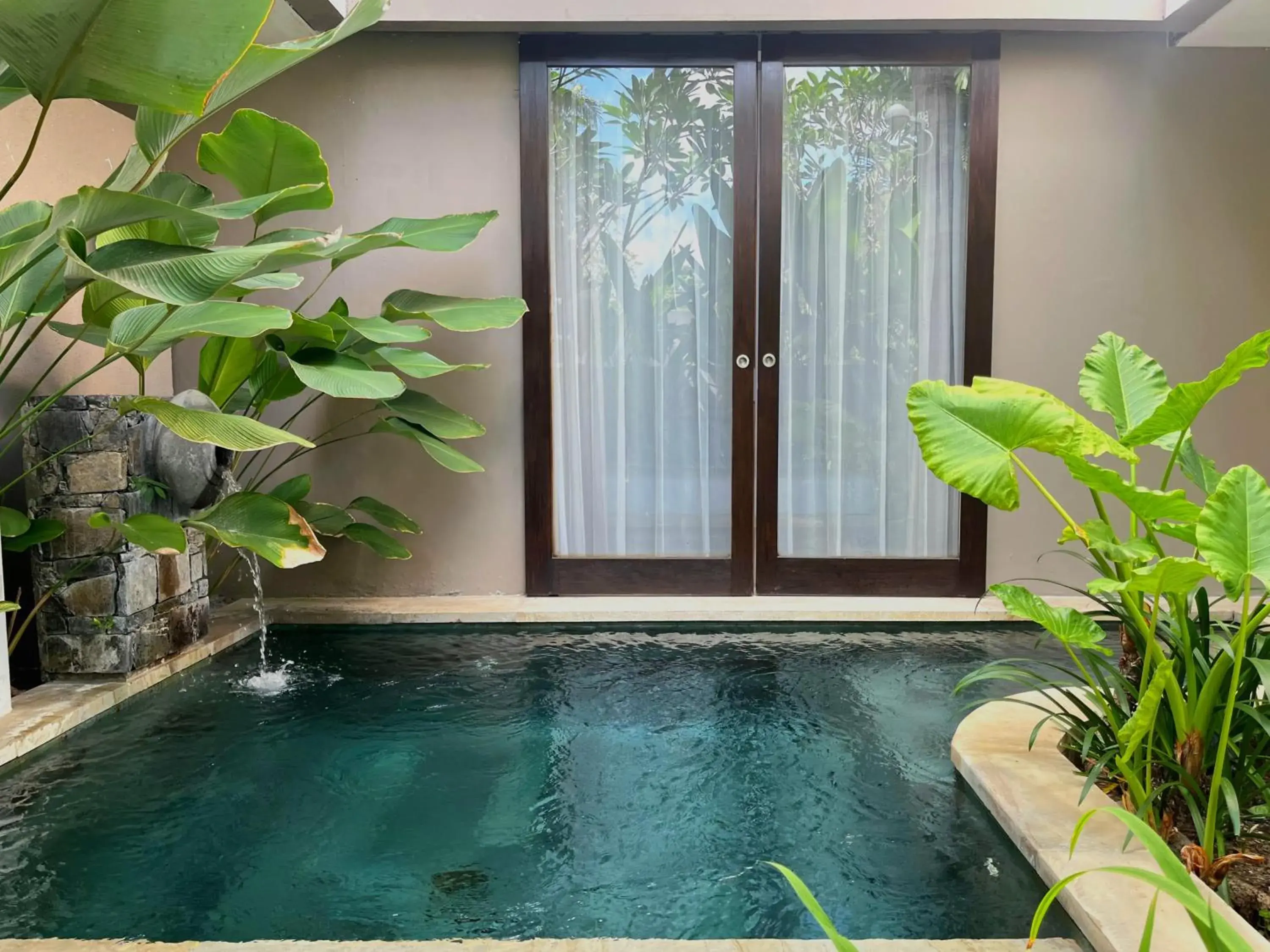 Neima Deluxe Double Room with Private Pool in Svarga Resort Lombok Neima Deluxe Double Room with Private Pool in Svarga Resort Lombok