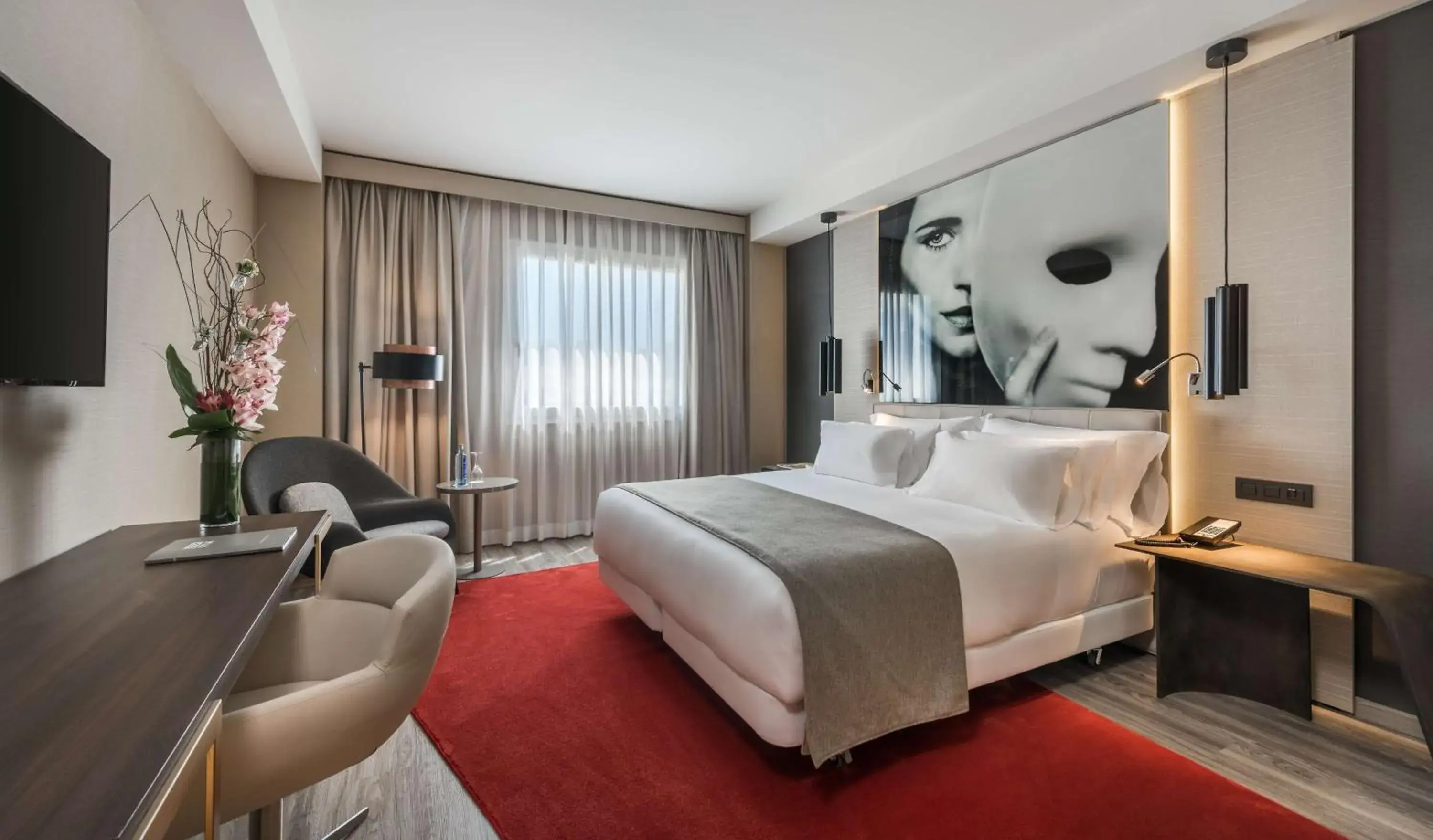 Premium Double or Twin Room with extra bed (2 adults + 1 child) in NH Collection Madrid Suecia Premium Double or Twin Room with extra bed (2 adults + 1 child) in NH Collection Madrid Suecia