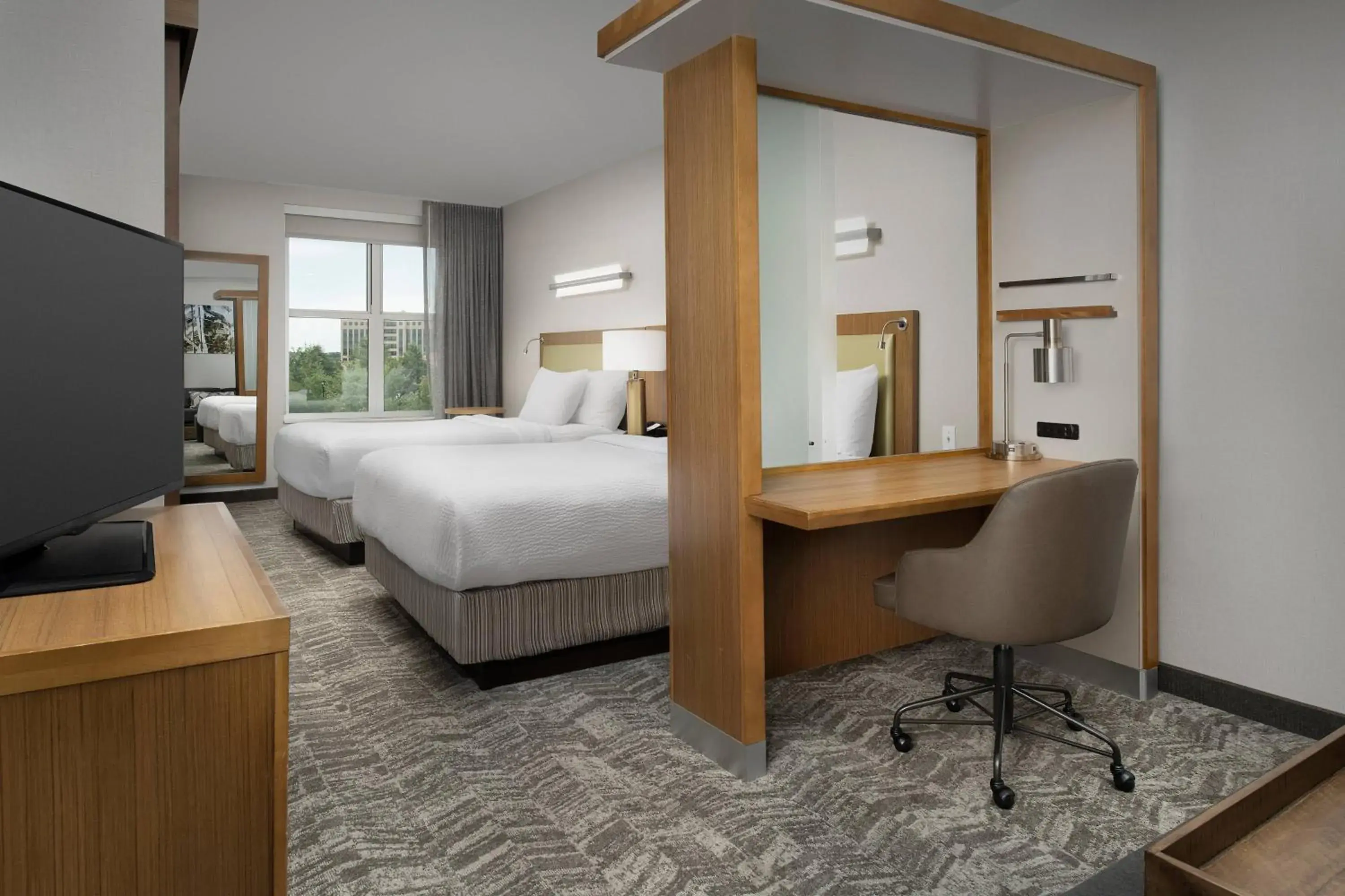 Studio with Two Queen Beds and Sofa Bed in Springhill Suites by Marriott Jackson North/Ridgeland Studio with Two Queen Beds and Sofa Bed in Springhill Suites by Marriott Jackson North/Ridgeland