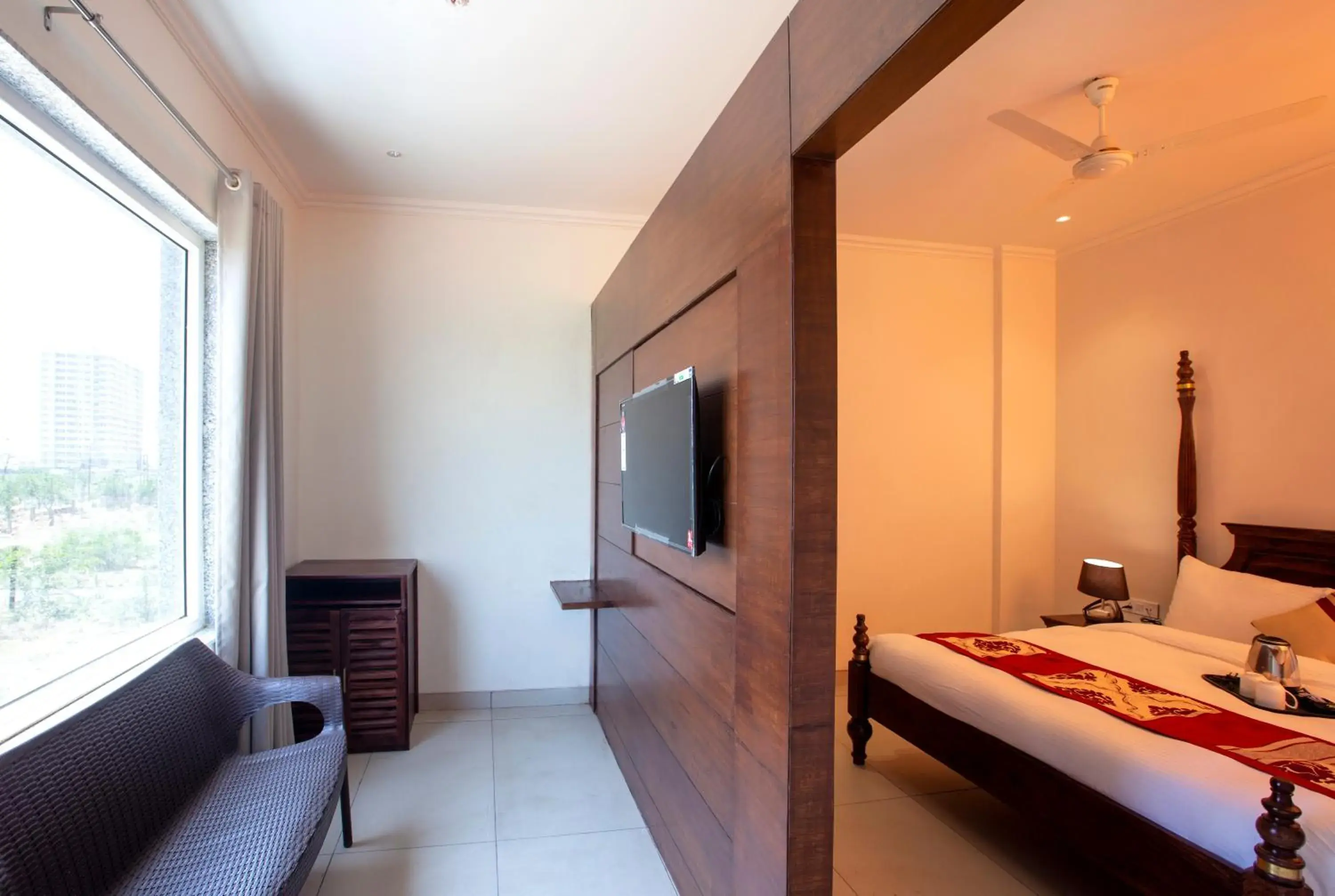 Junior Suite with Pool View in The Vrindwoods Junior Suite with Pool View in The Vrindwoods