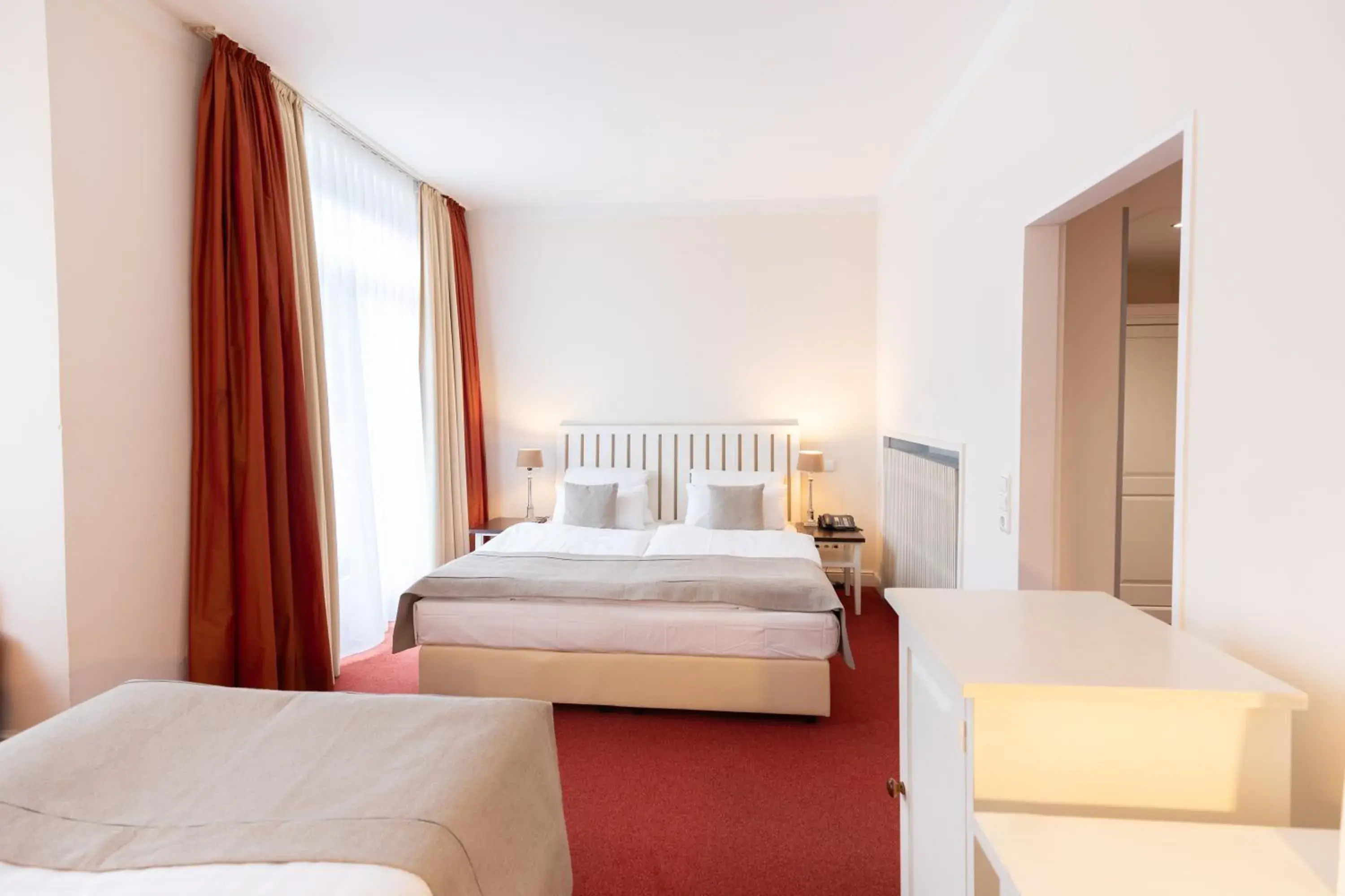 Comfort Double Room with Sofa Bed in Hotel Bremer Haus Comfort Double Room with Sofa Bed in Hotel Bremer Haus