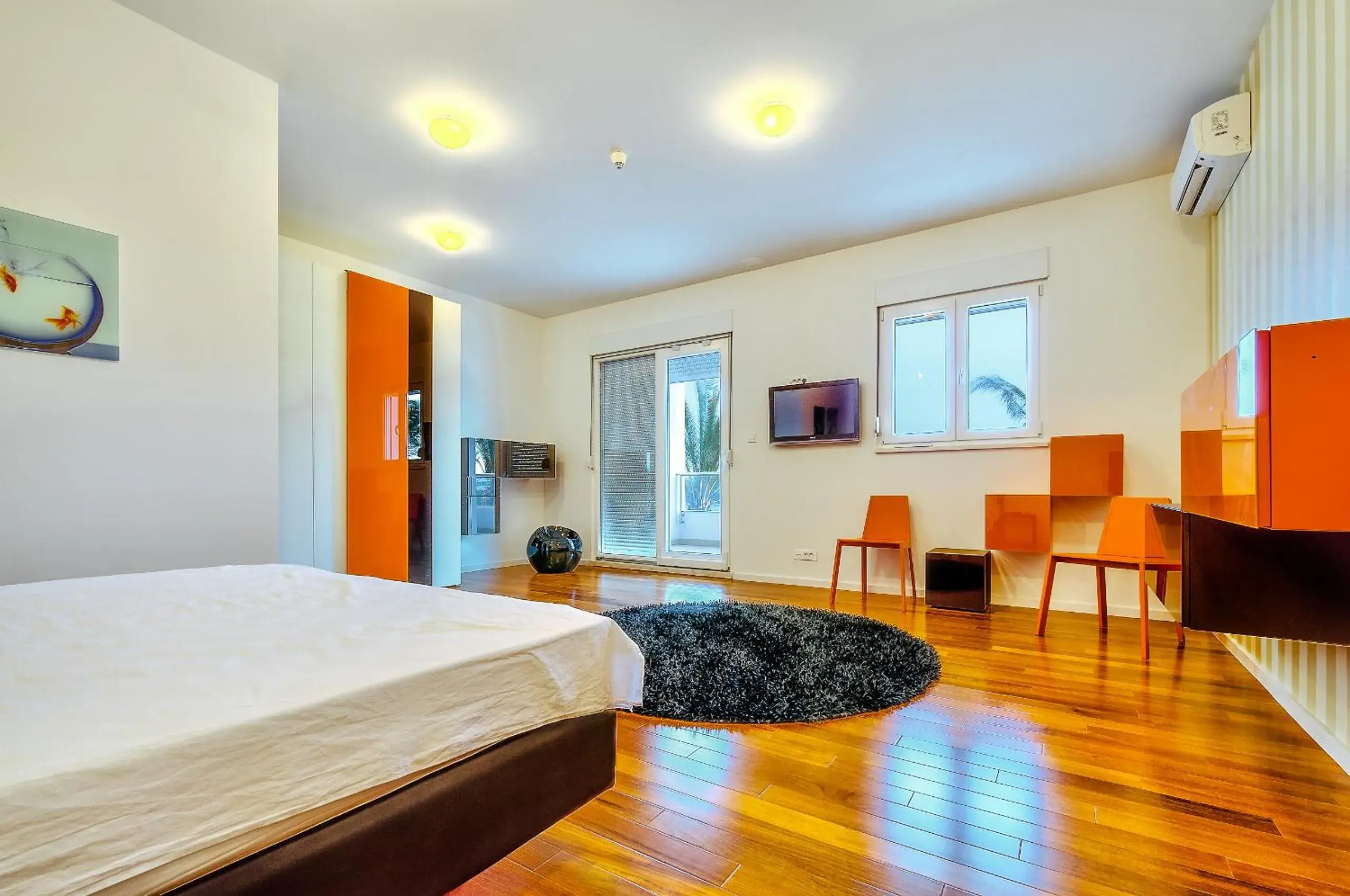 Deluxe Triple Room with Balcony and Sea View in Perla Resort Deluxe Triple Room with Balcony and Sea View in Perla Resort