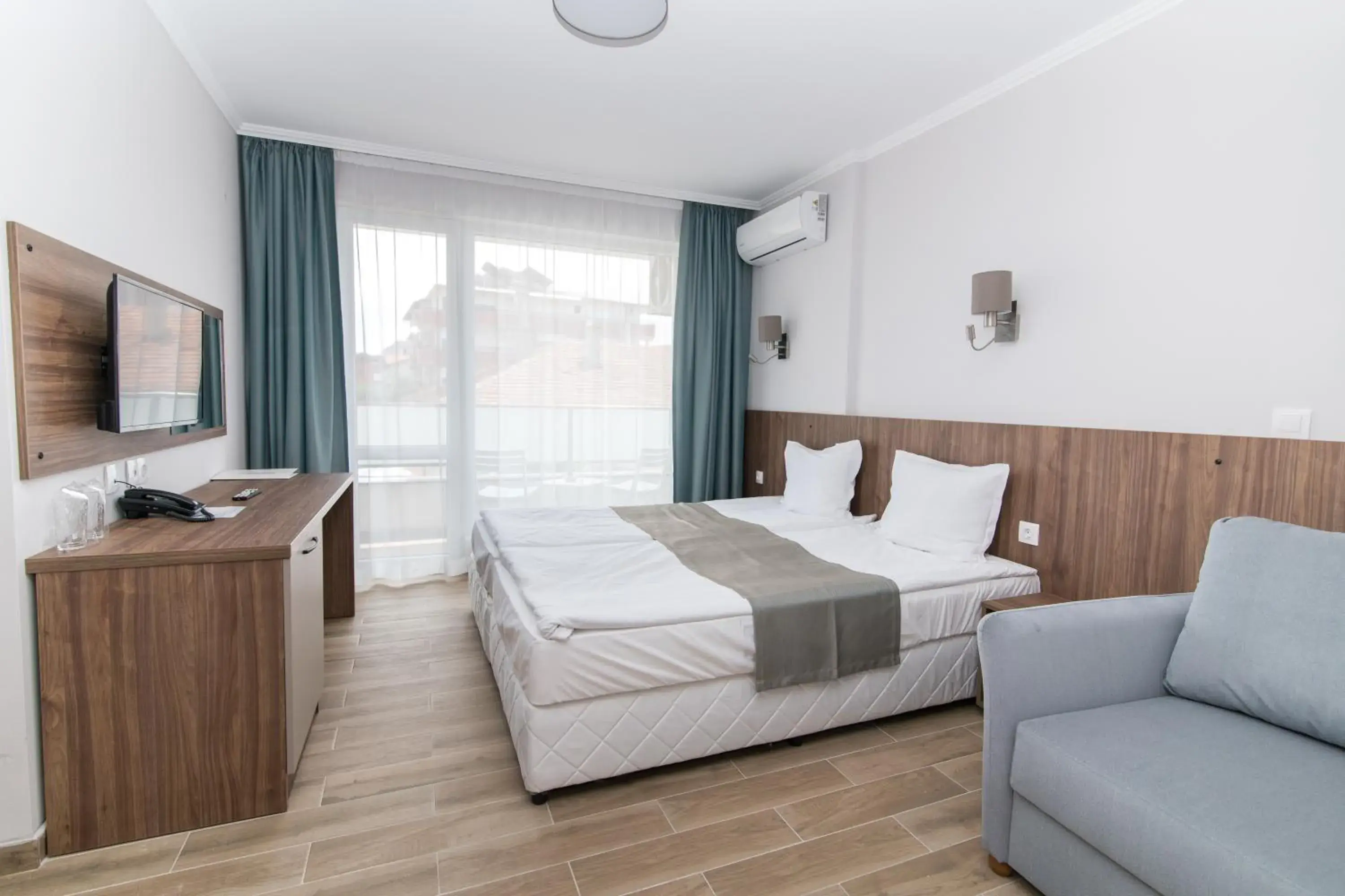 Family Room with Balcony in Cinema Hotel Family Room with Balcony in Cinema Hotel