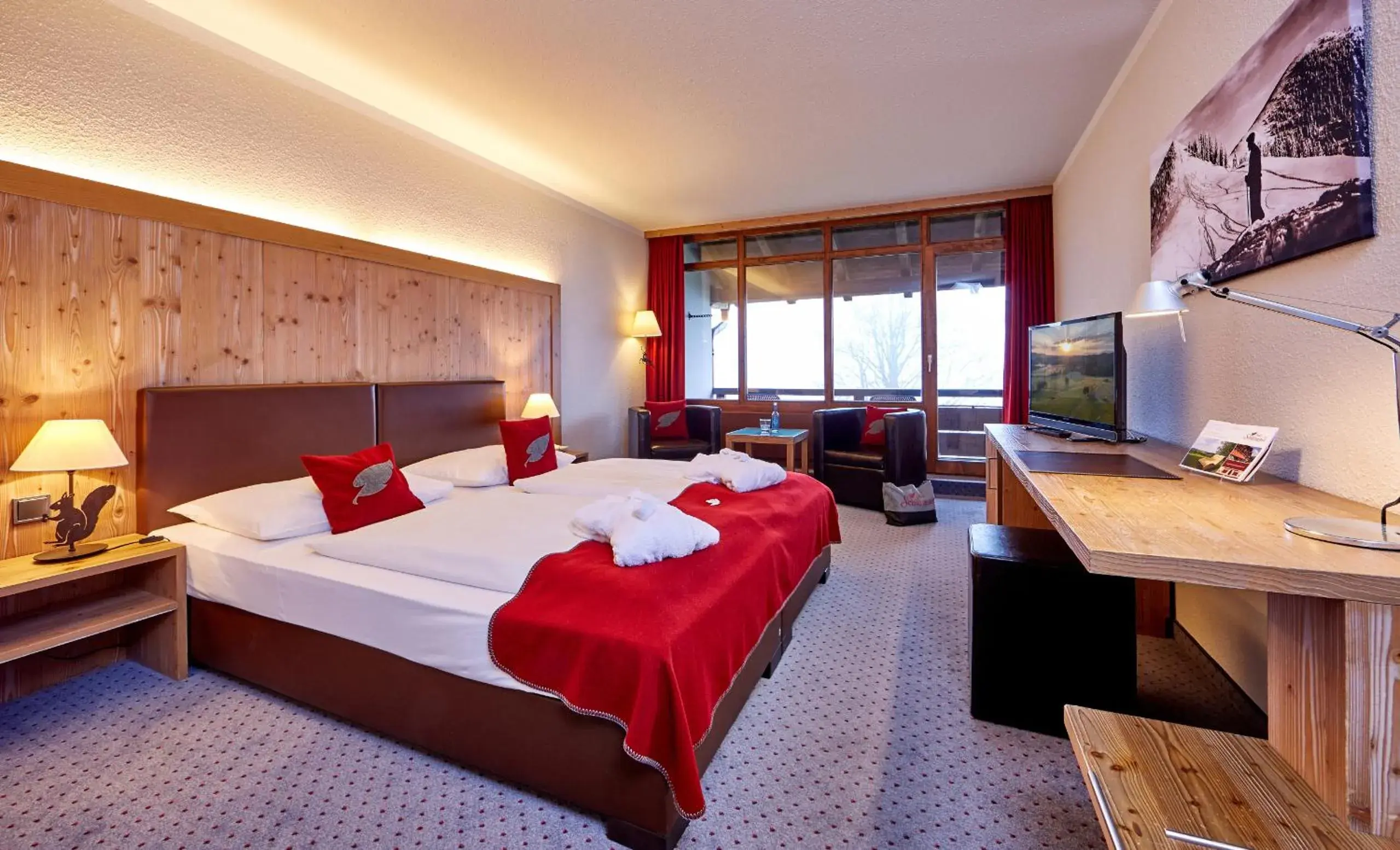 Double or Twin Room with Garden View in Hotel Schillingshof Double or Twin Room with Garden View in Hotel Schillingshof