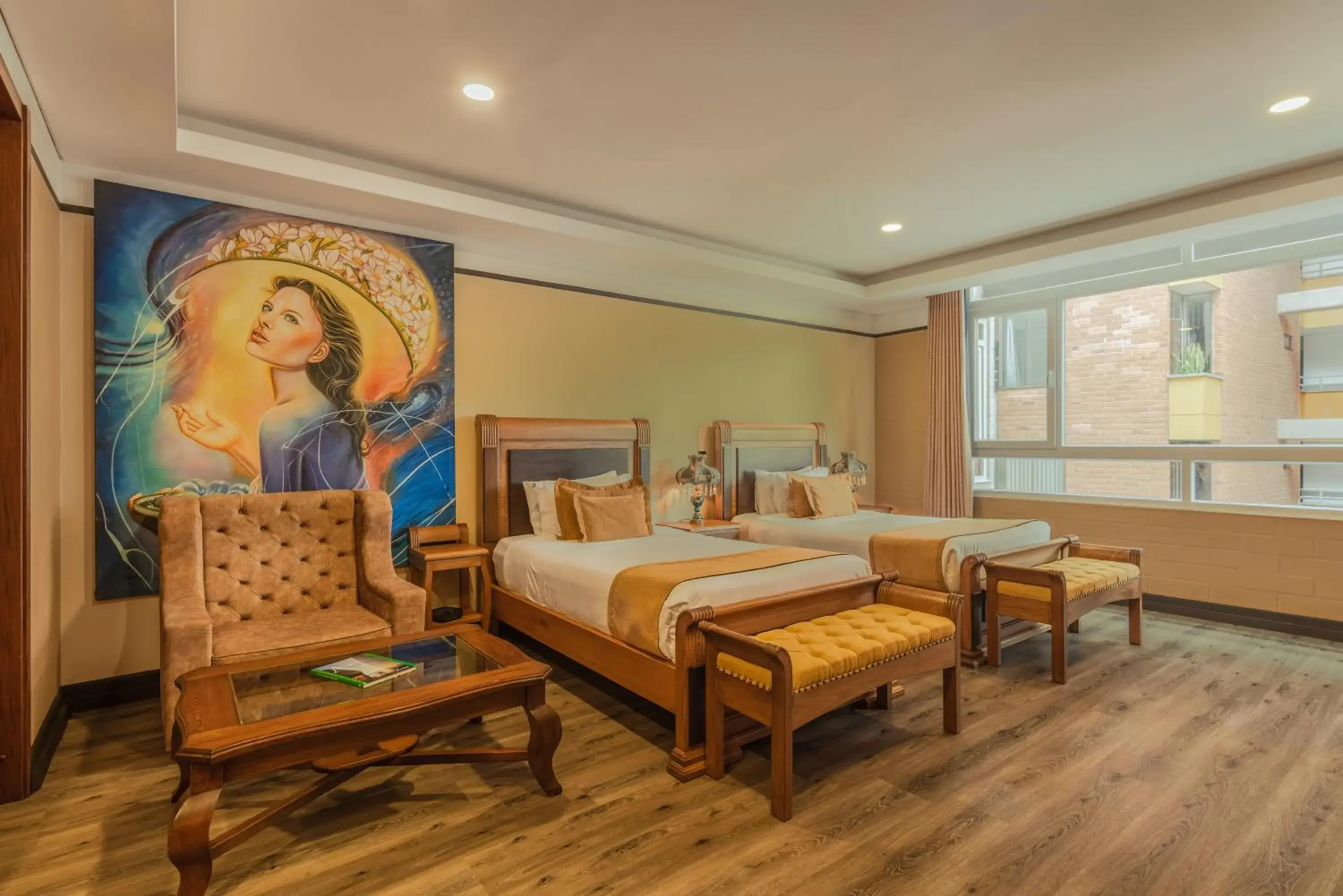 Superior Twin Room in Hotel Du Parc Superior Twin Room in Hotel Du Parc